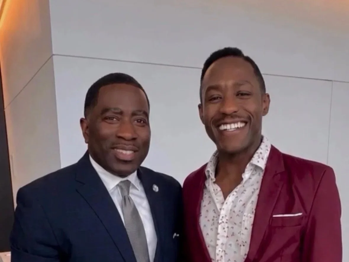 Photo with State Representative Marcus Evans