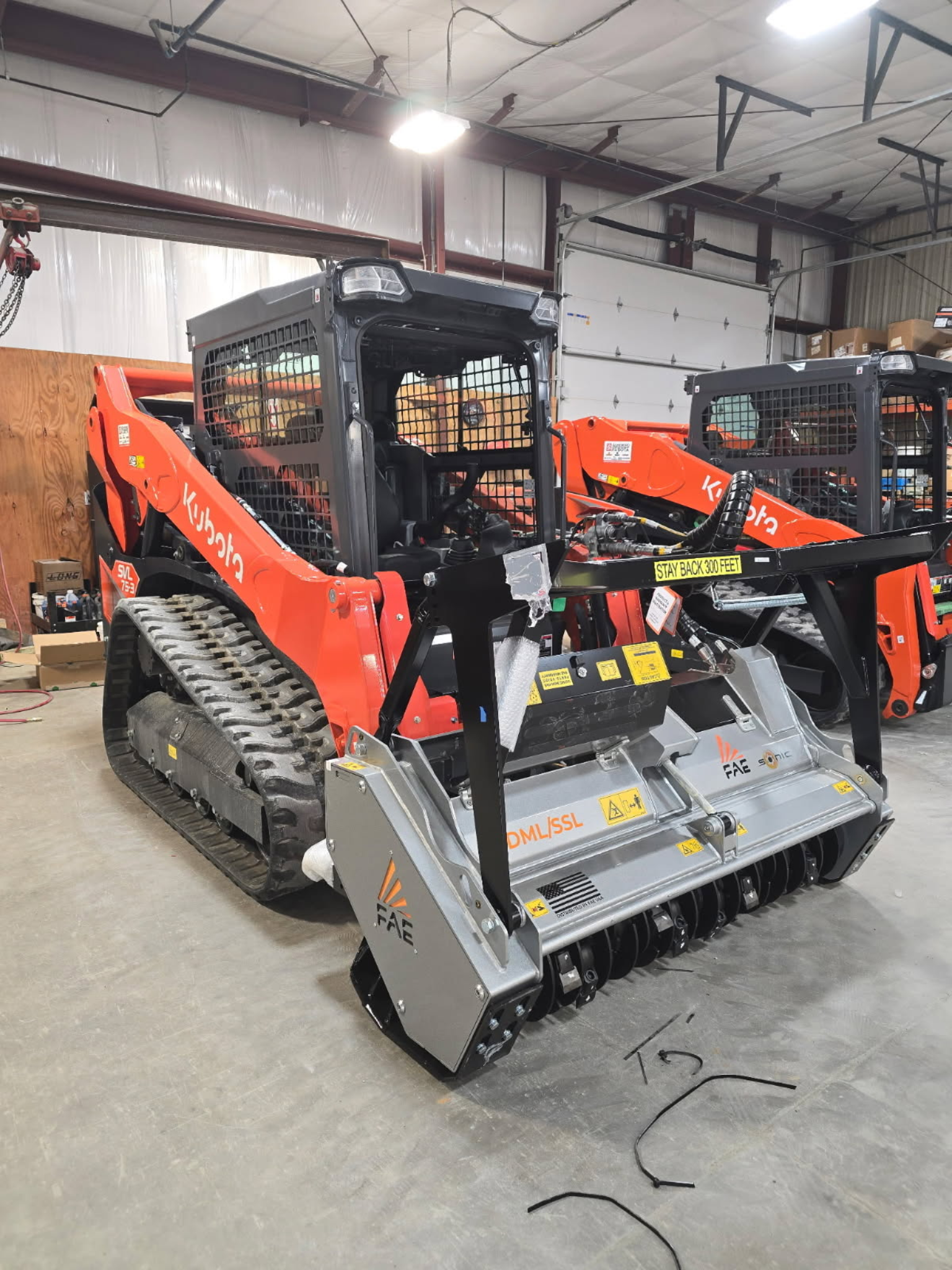 Kubota skid steer performing forestry mulching in Siler City NC
Forestry mulching land clearing service in Chatham County NC
Land clearing with skid steer mulcher near Asheboro NC