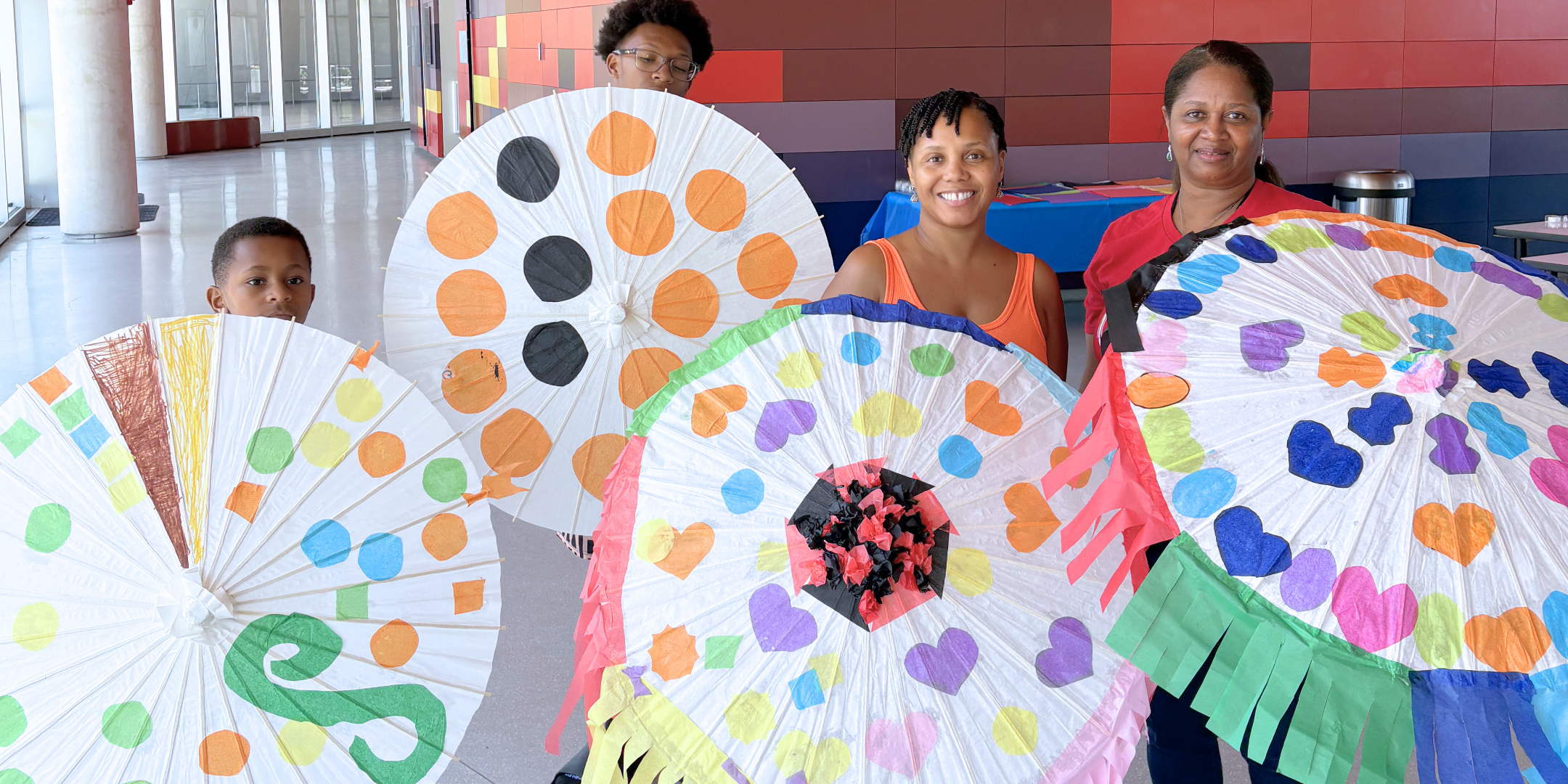 Illuminated Parasol Workshop (Family-Friendly)
