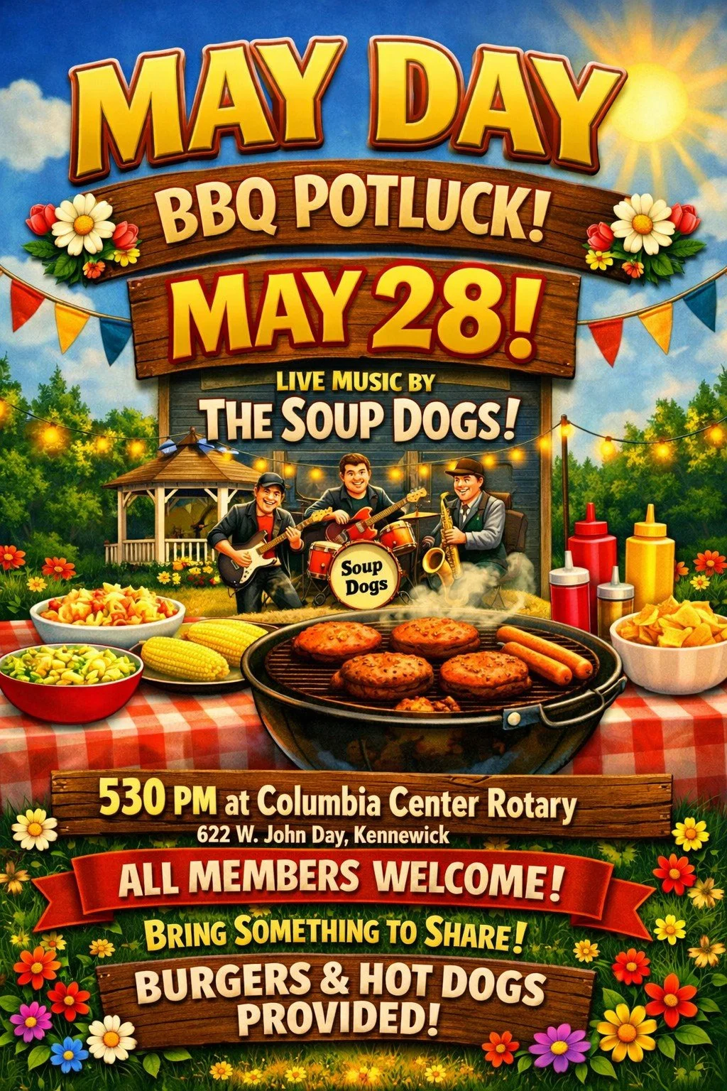May Day BBQ Potluck