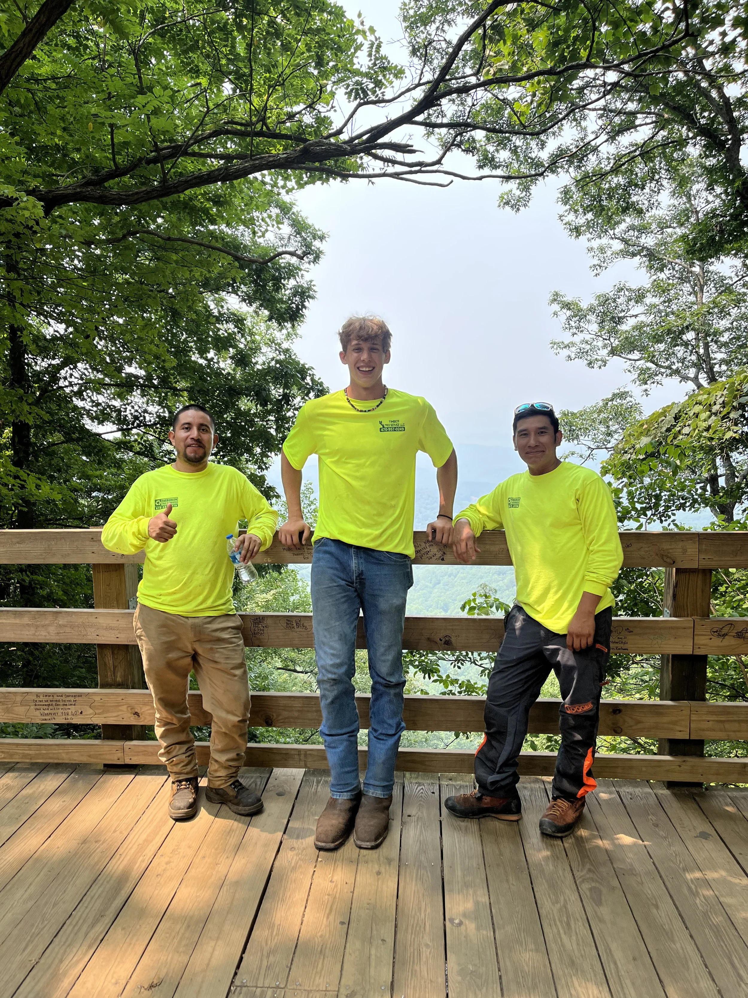 Timber Tree Services Team Picture