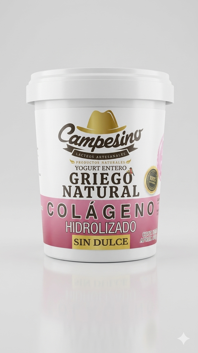 Yogurt Griego 500g Colágeno