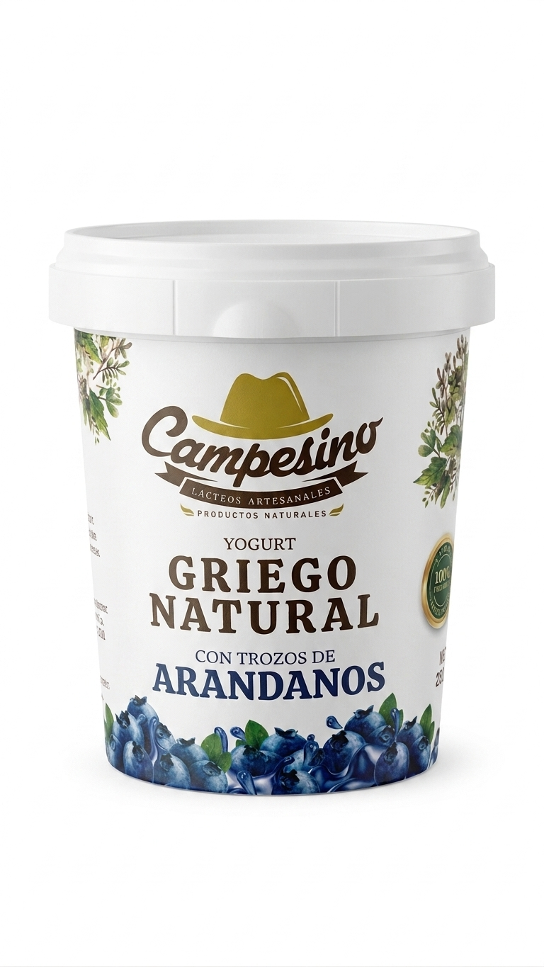Yogurt Griego 500g Arandanos