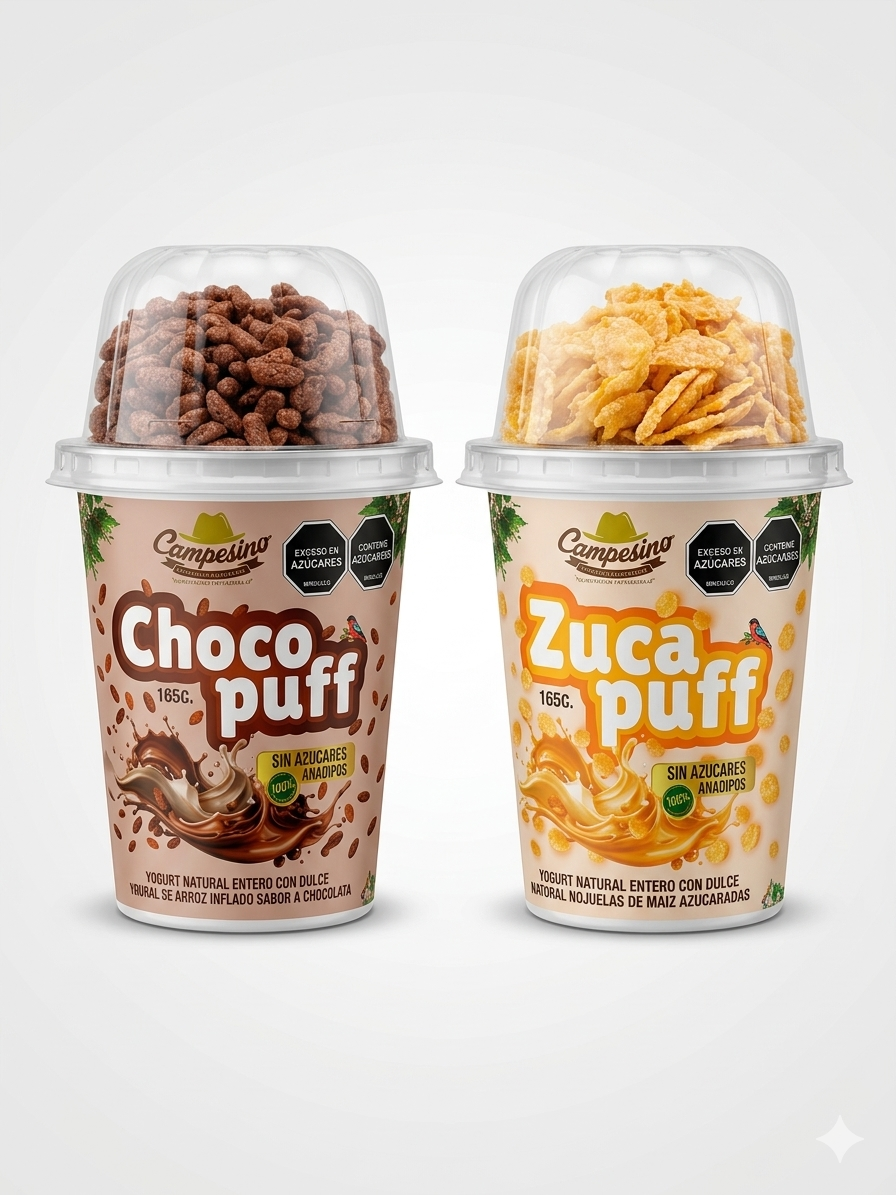 Vaso Cereal 165 g - Choco y Zuca Puff