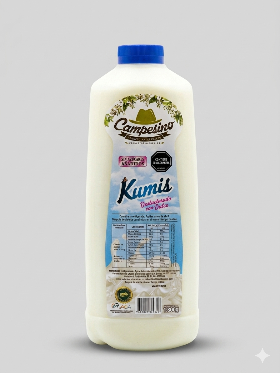 Kumis Garrafa 1800g
