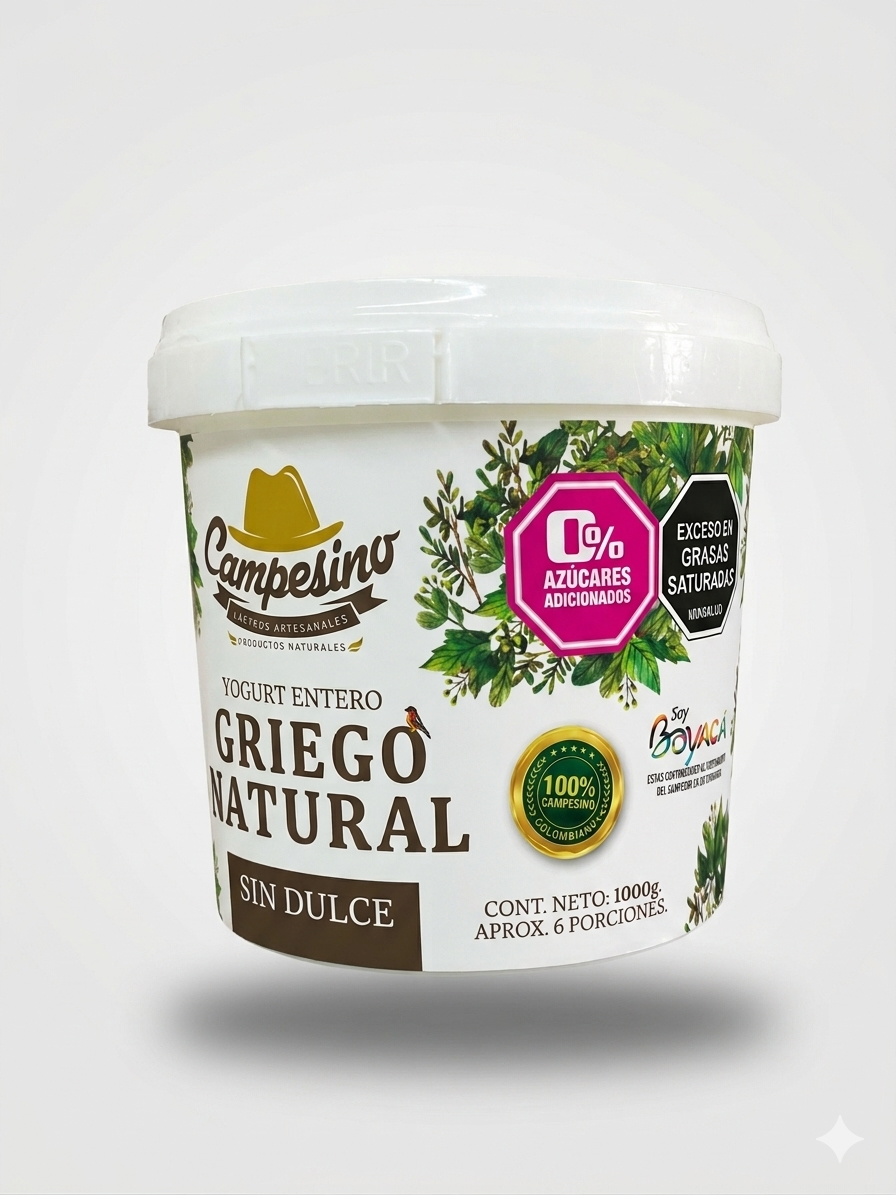 Griego Natural 1000g