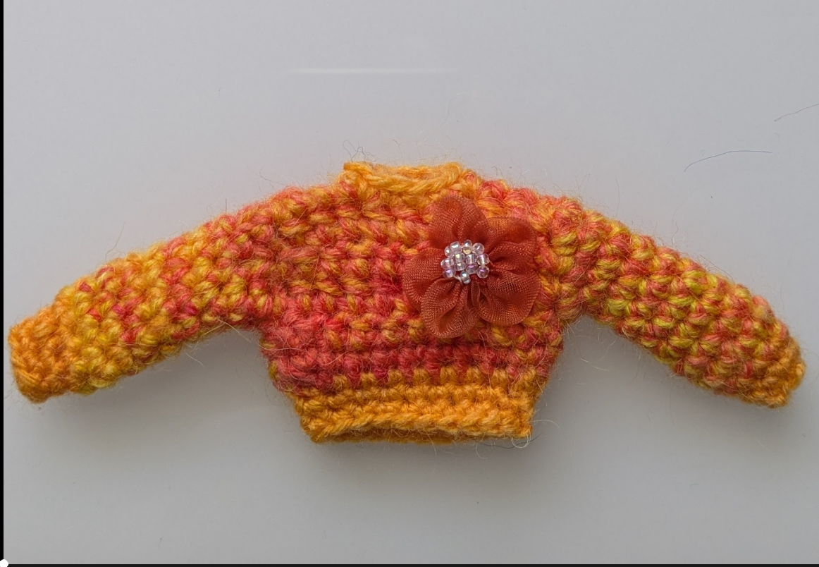 Orange and yellow Thumb Jumper