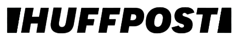 Huffington Post logo in black text on a white background.