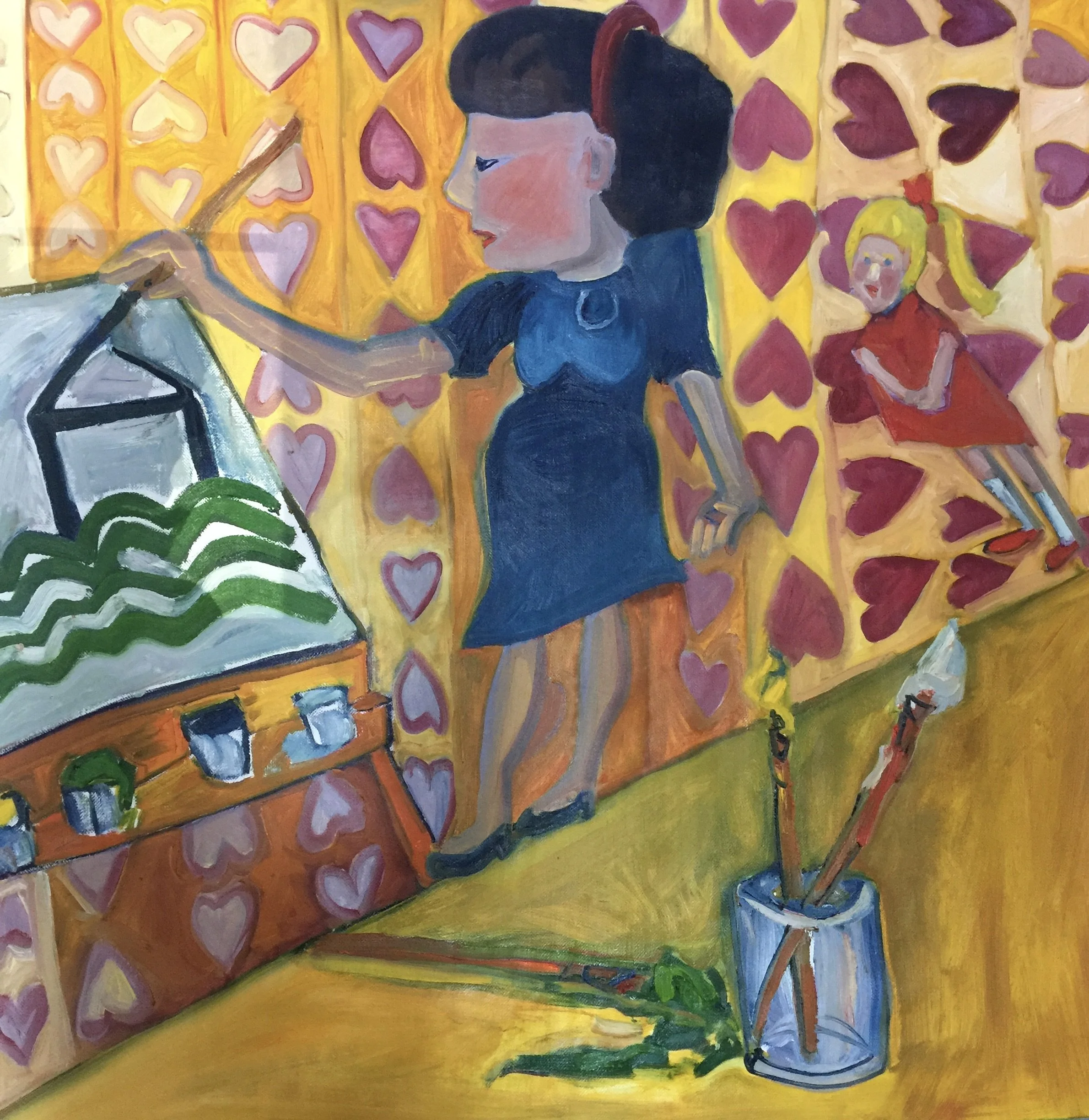 JOY, 2016 | oil on canvas | 48 x 48 inches
