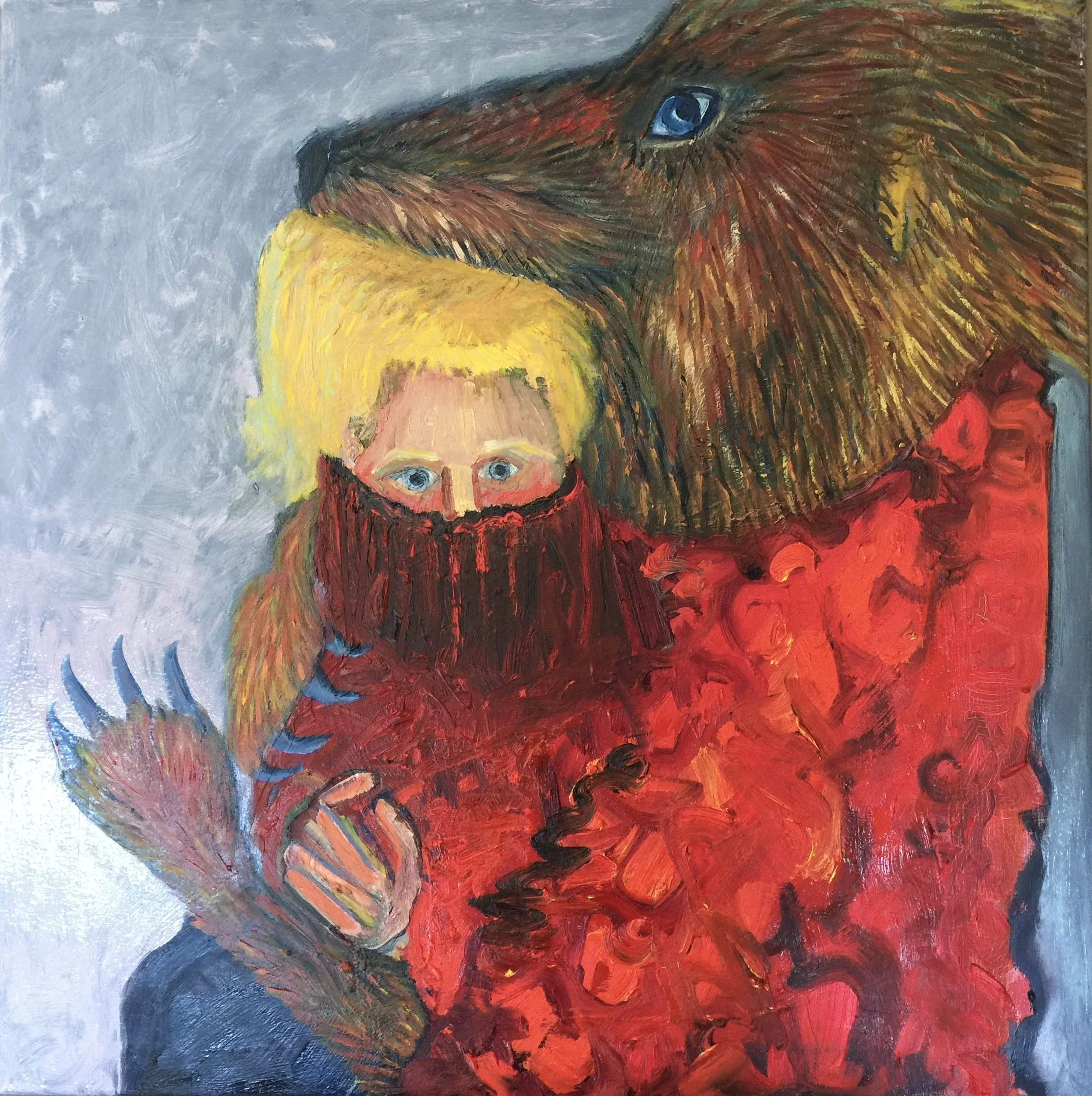FAIRYTALE SERIES, 2018 | oil on canvas | 24 x 24 inches