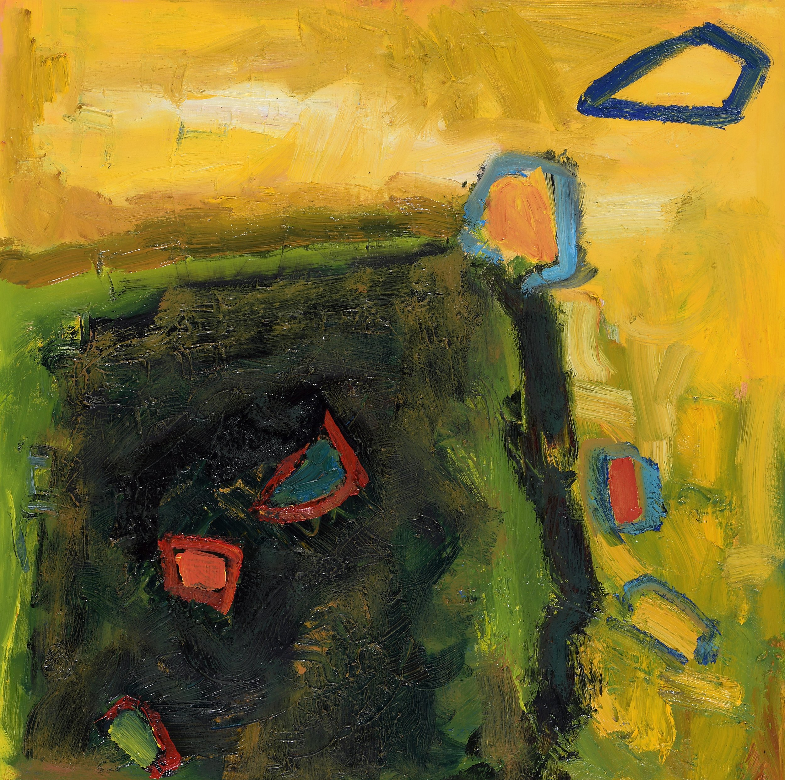 UNABASHED JOY, 2022 | oil on canvas | 30 x 30 inches
