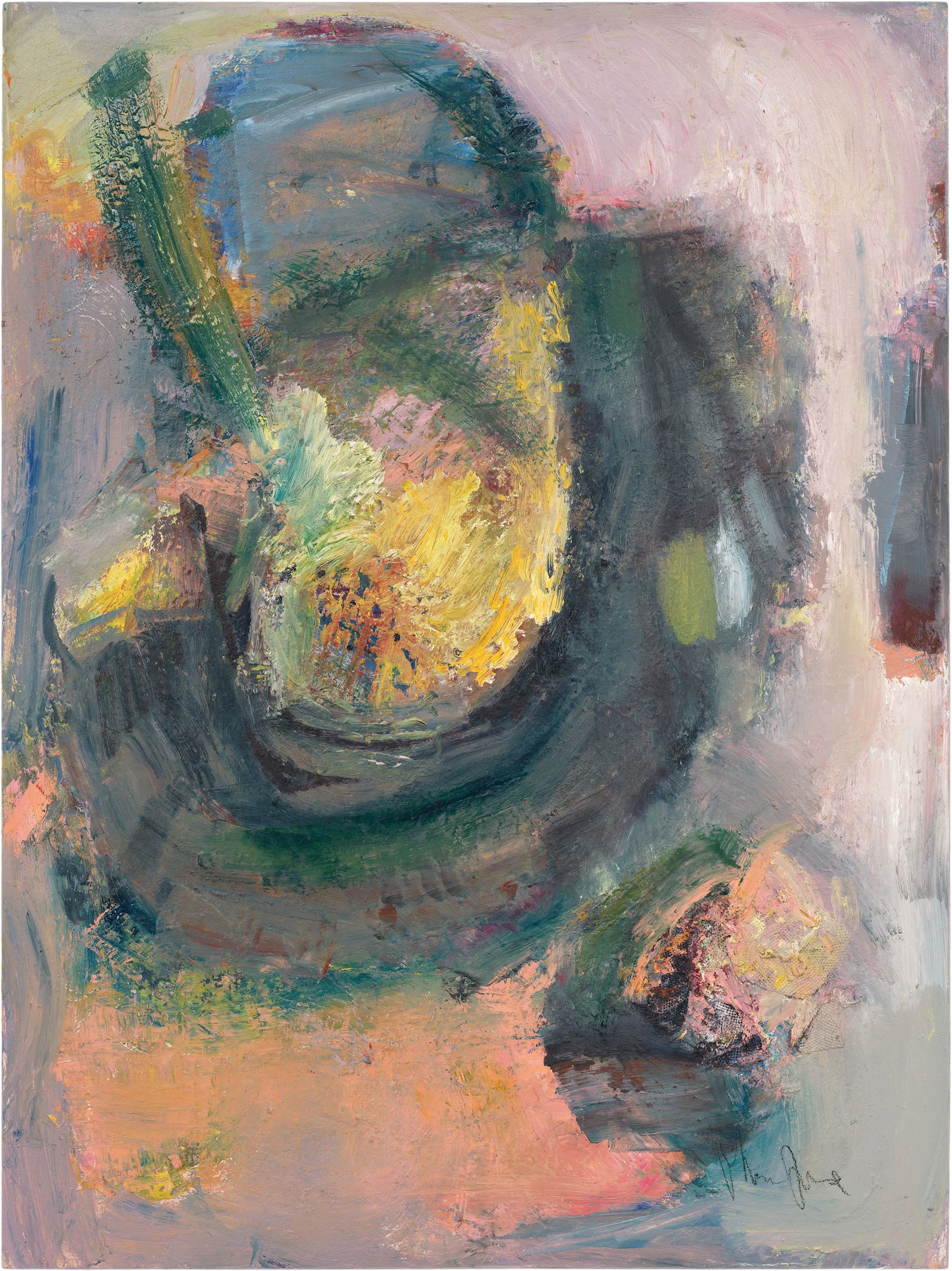 Legs of dawn, 2025 | mixed media on canvas | 36 x 48 inches