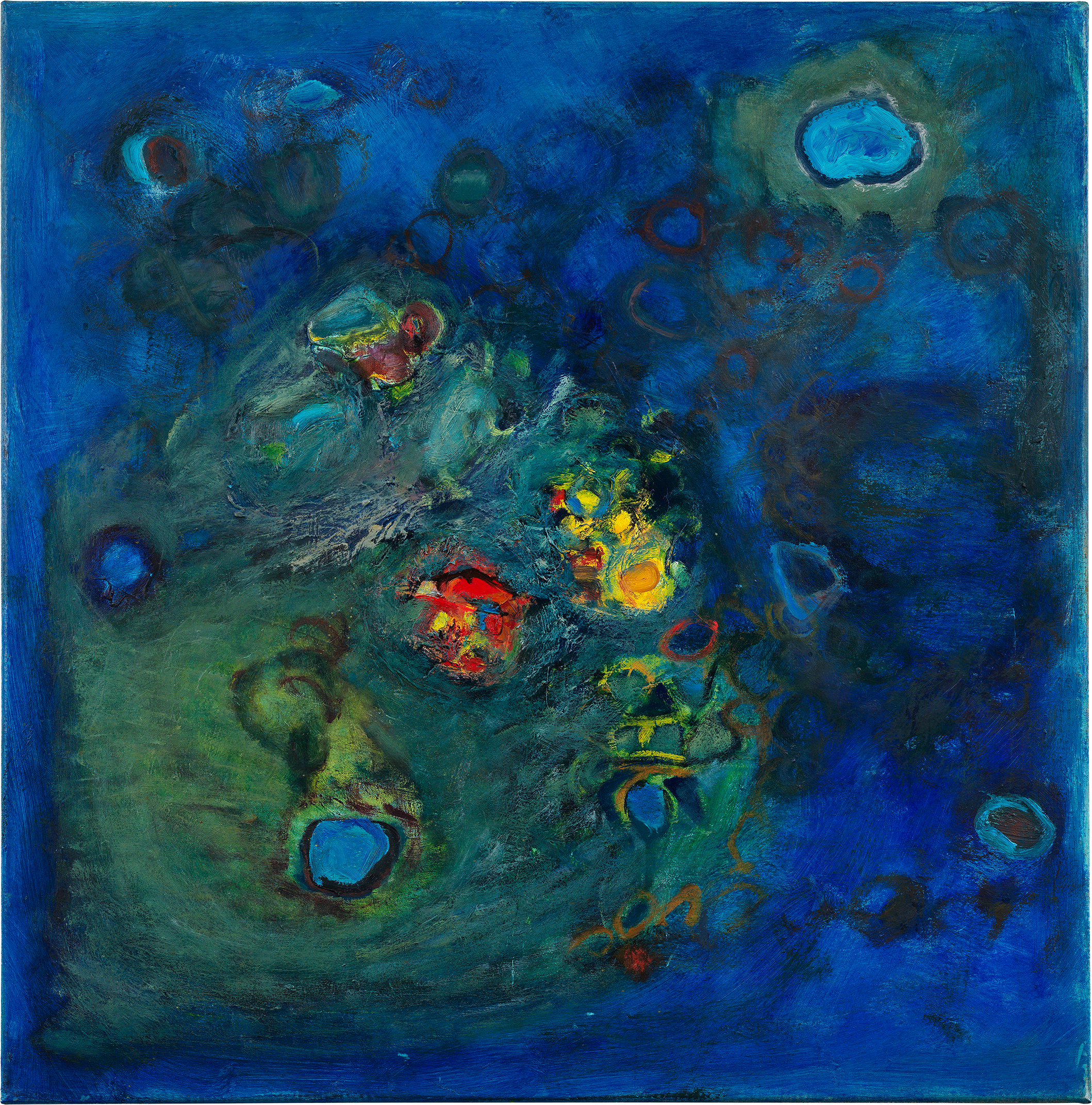 THIMBLE OF DESIRE, 2024 | oil on canvas | 30 x 30 inches