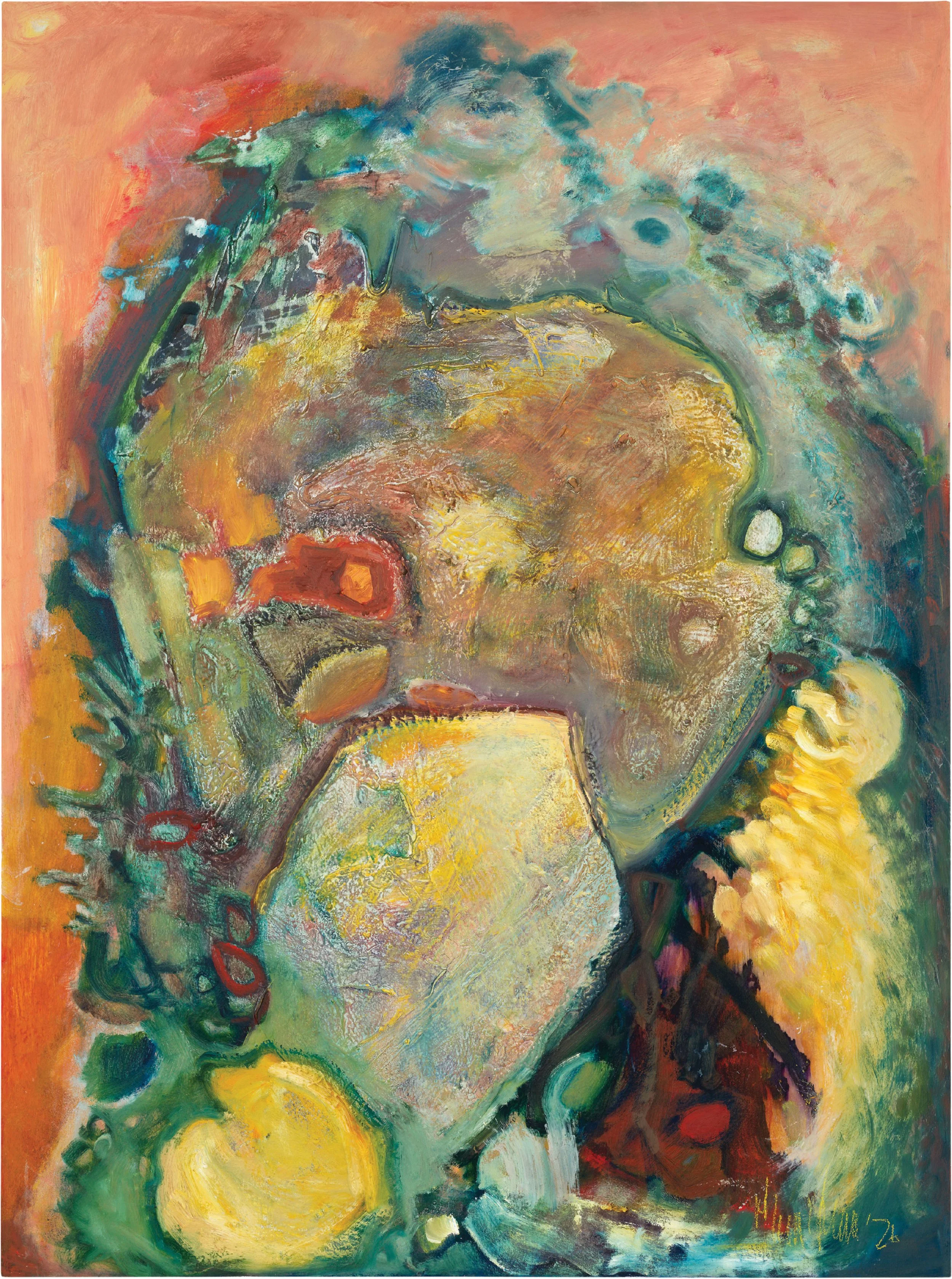 What is Sound?, 2026 | mixed media on canvas | 36 x 48 inches