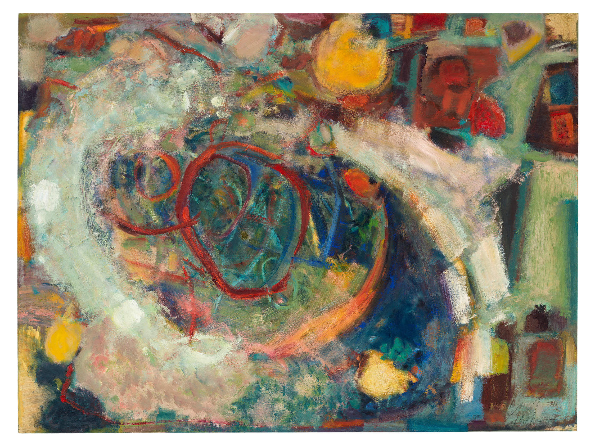 lightning in a bottle, 2026 | oil on wood | 48 x 36 inches