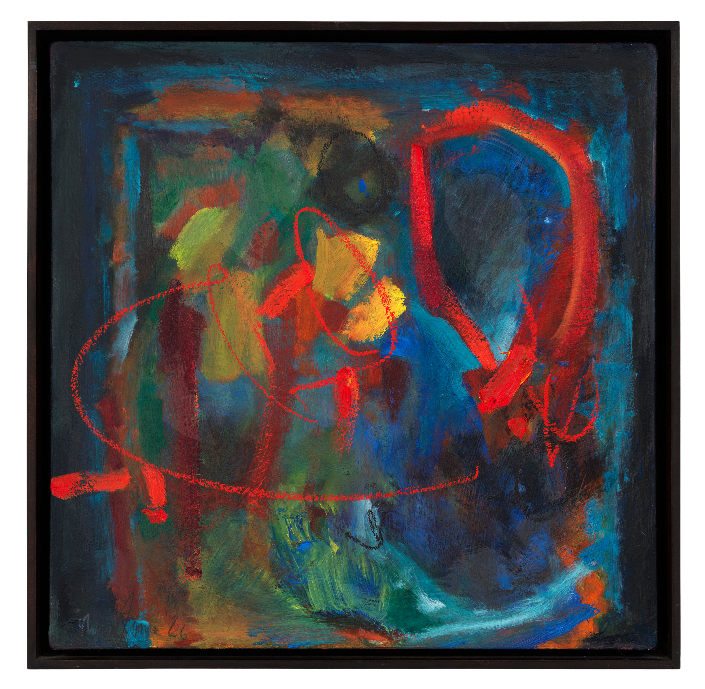 two words, 2024 | oil on linen | 30 x 30 inches