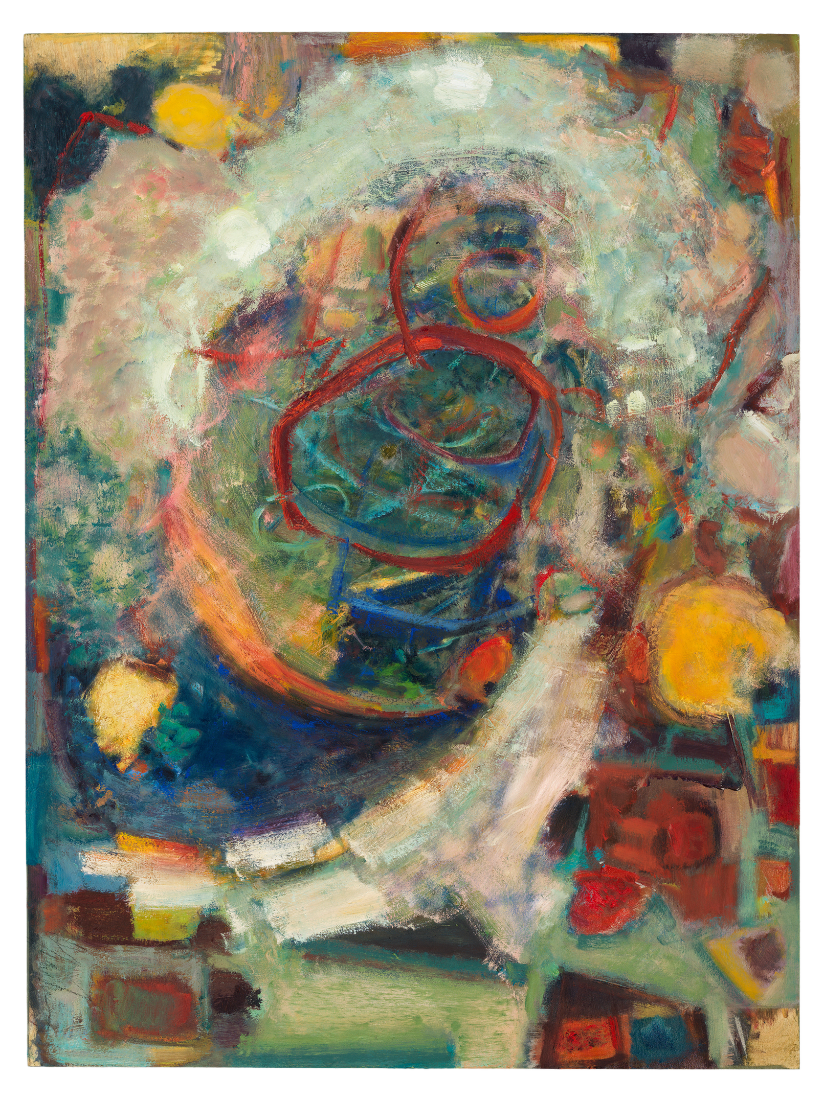 lightning in a bottle, 2026 | oil on wood | 36 x 48 inches