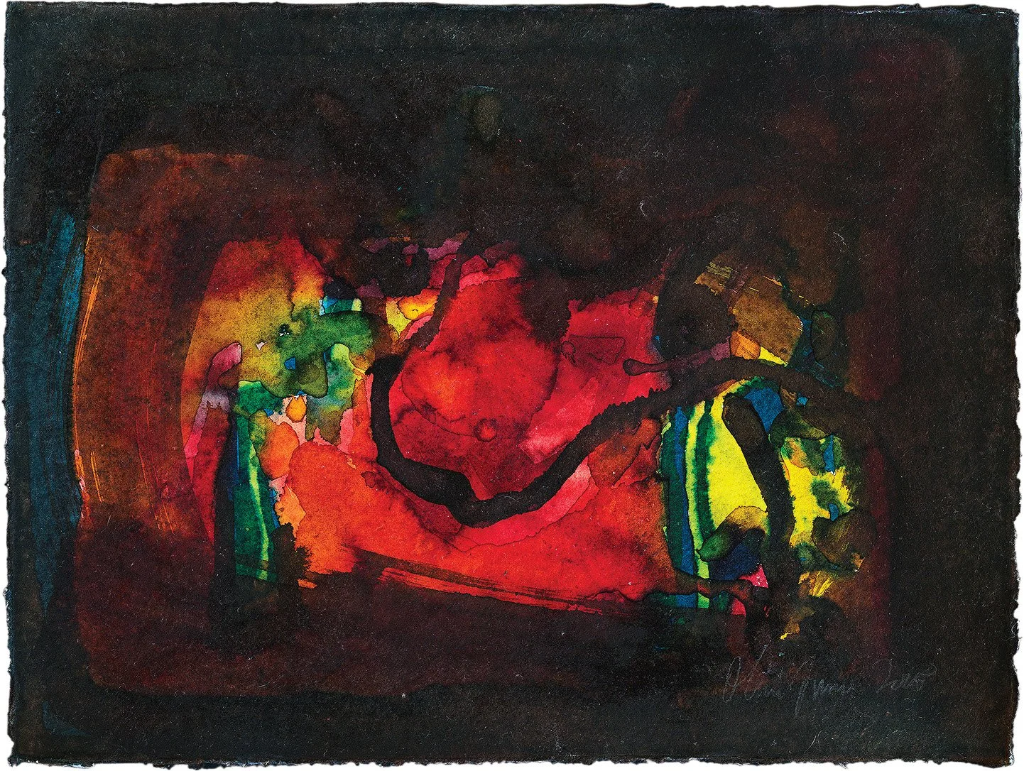 Campaign, 2025 | mixed media on paper | 16 x 12 inches