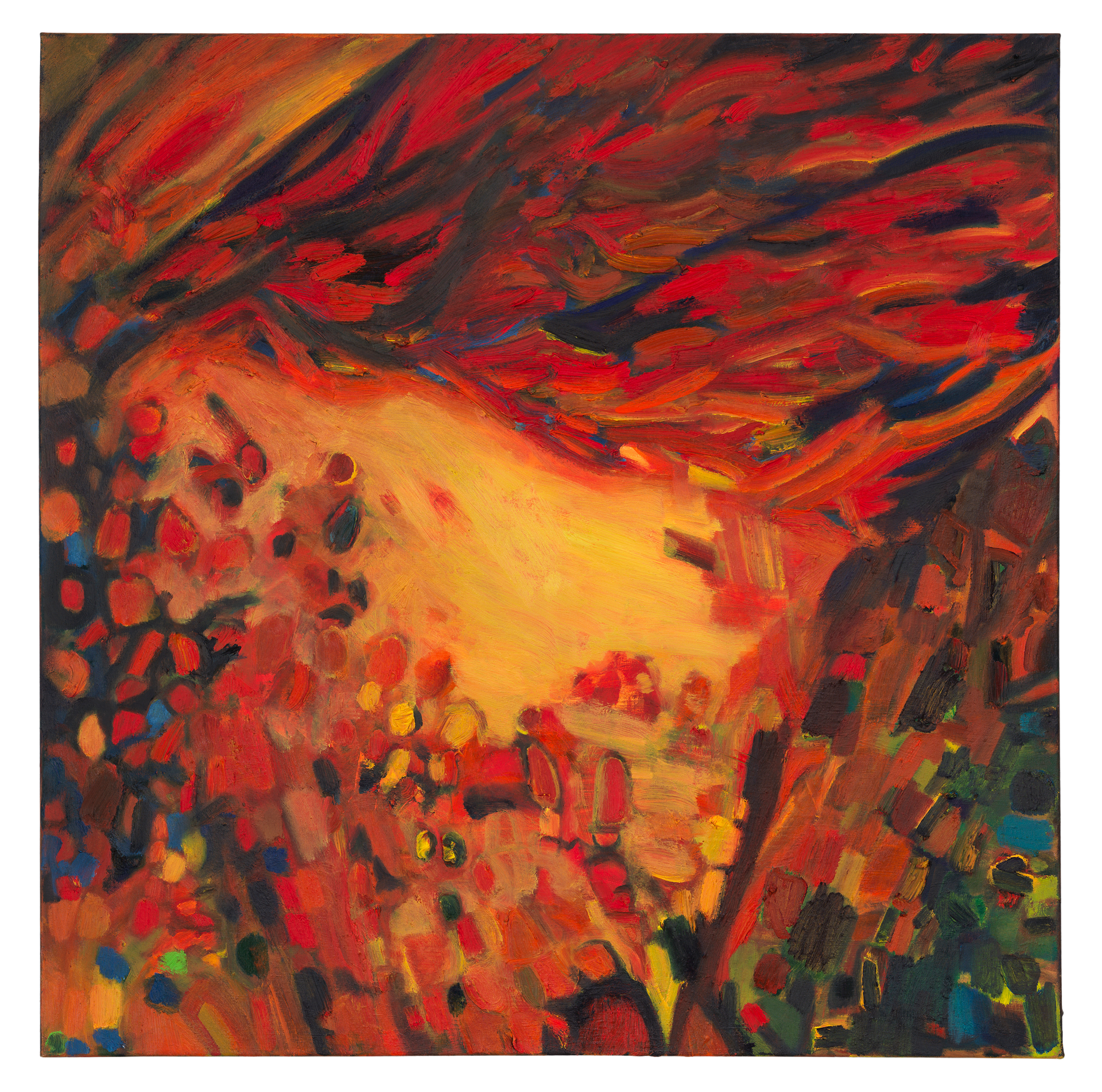 Fantasy Fiction, 2012 | oil on linen | 30 x 30 inches