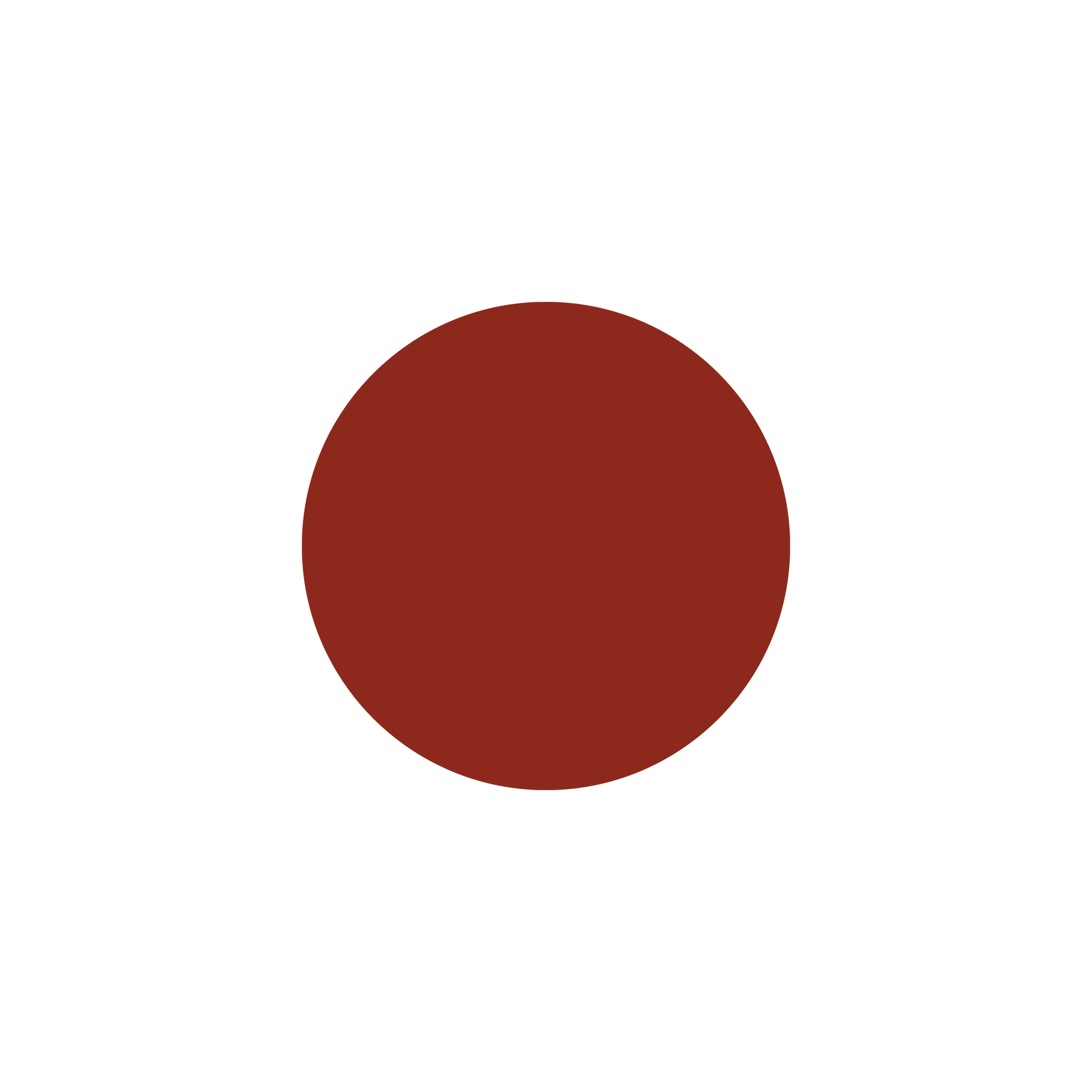 A red-brown bullet-point dot that mirrors the Far West Psychotherapy logo
