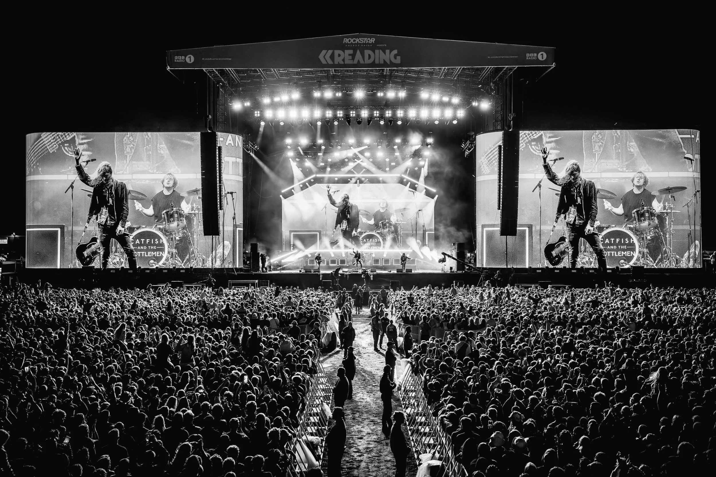 James Compton with Catfish & the Bottlemen at Reading Festival 2024