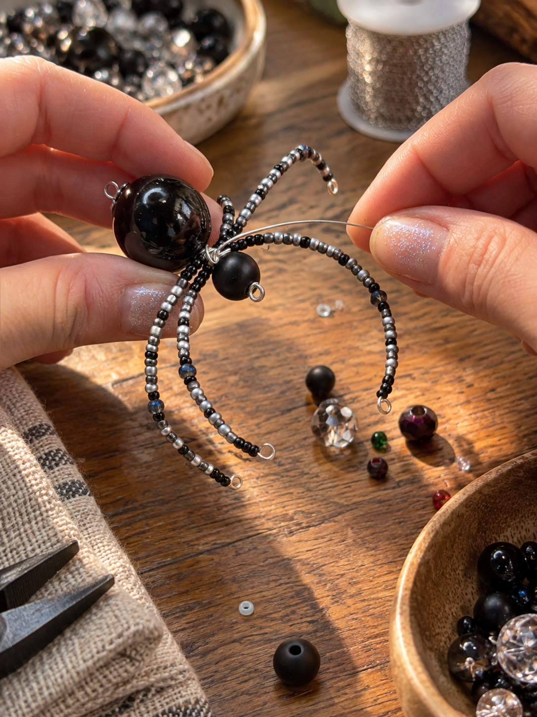 Beaded Spider WIP2.png