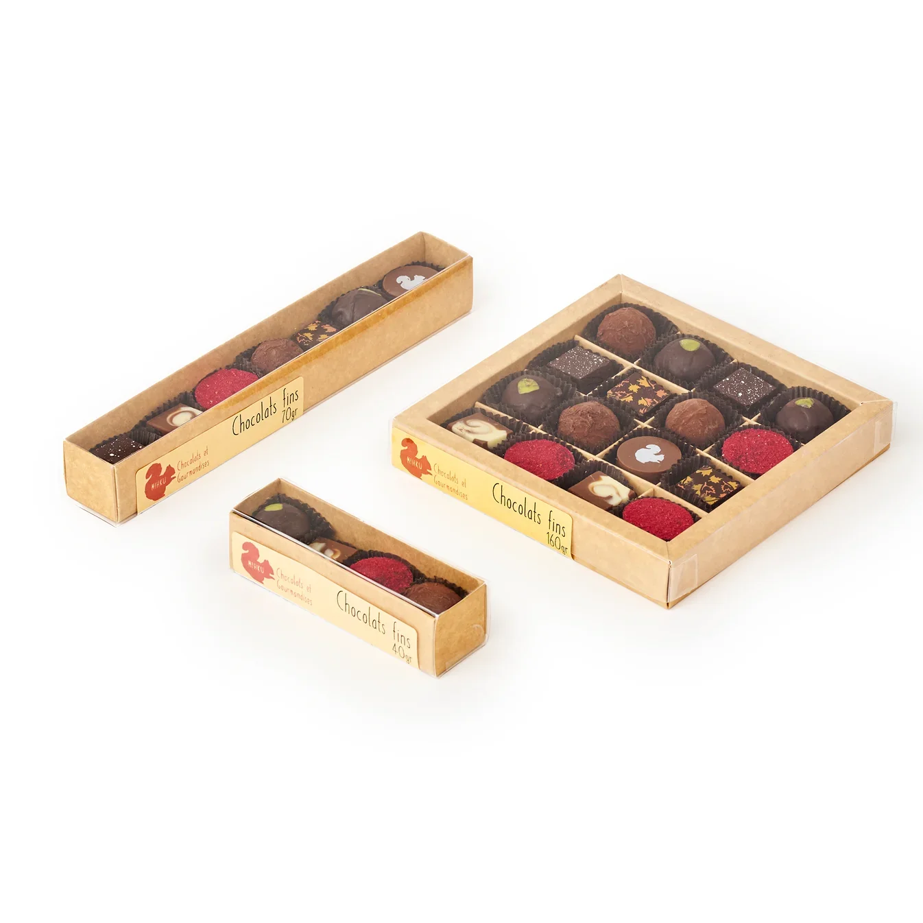 Boite de chocolats fins