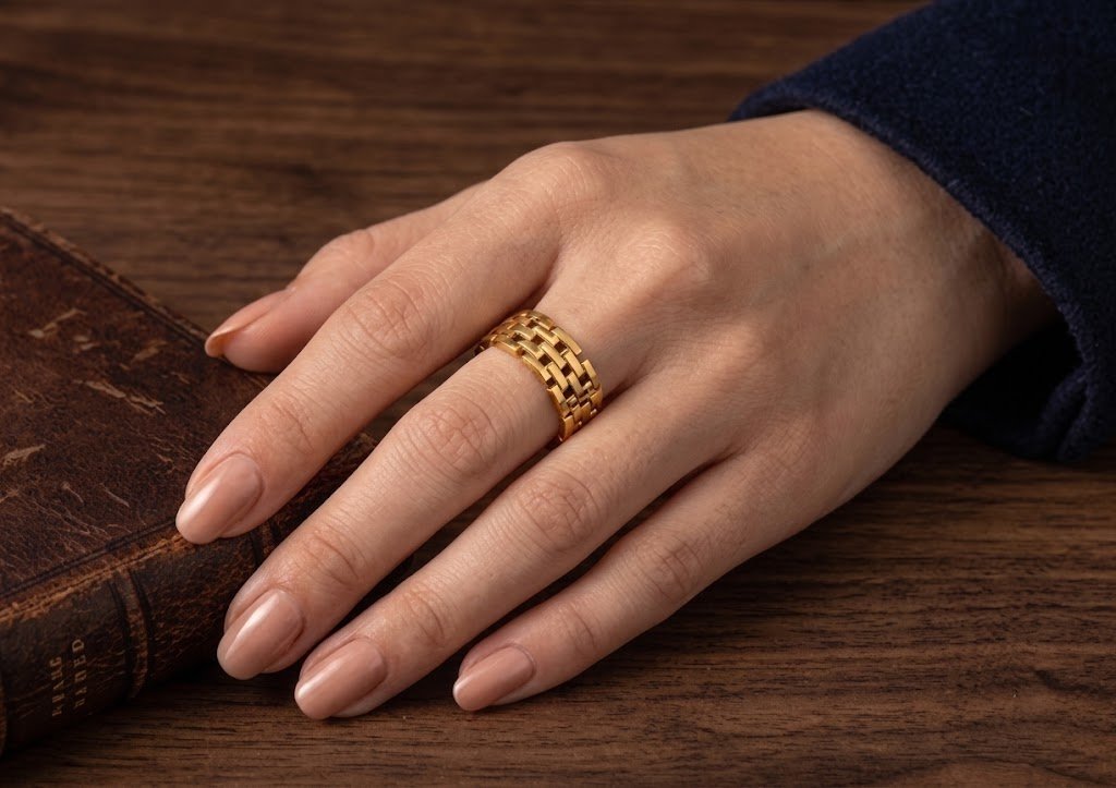 Woven Mesh Band / Ring