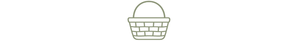 Wicker basket icon