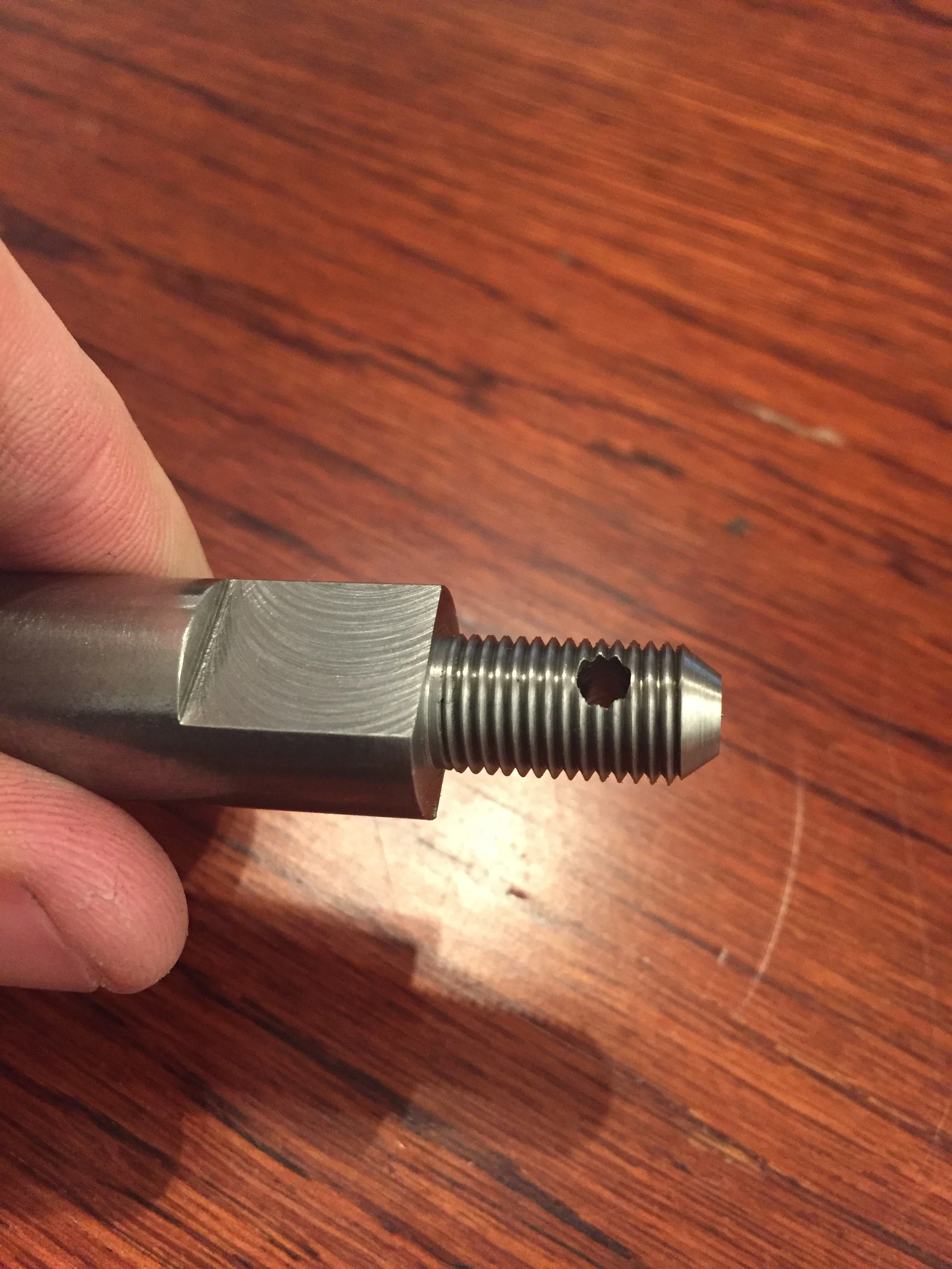 Ford F100 clutch pedal shaft
