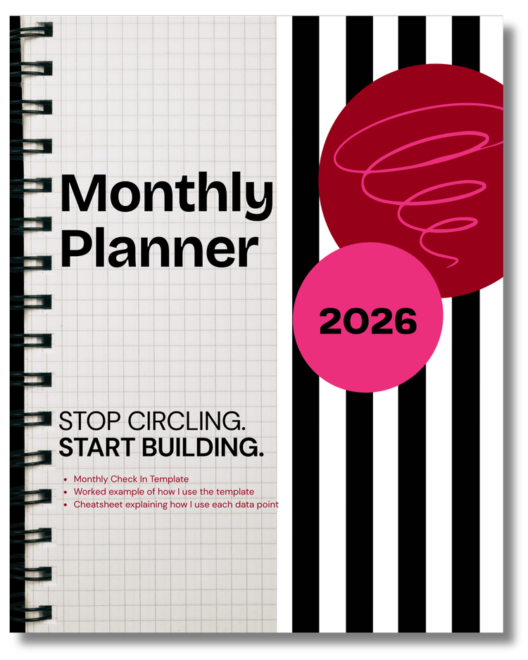 The Anti-Spiral Monthly Planner