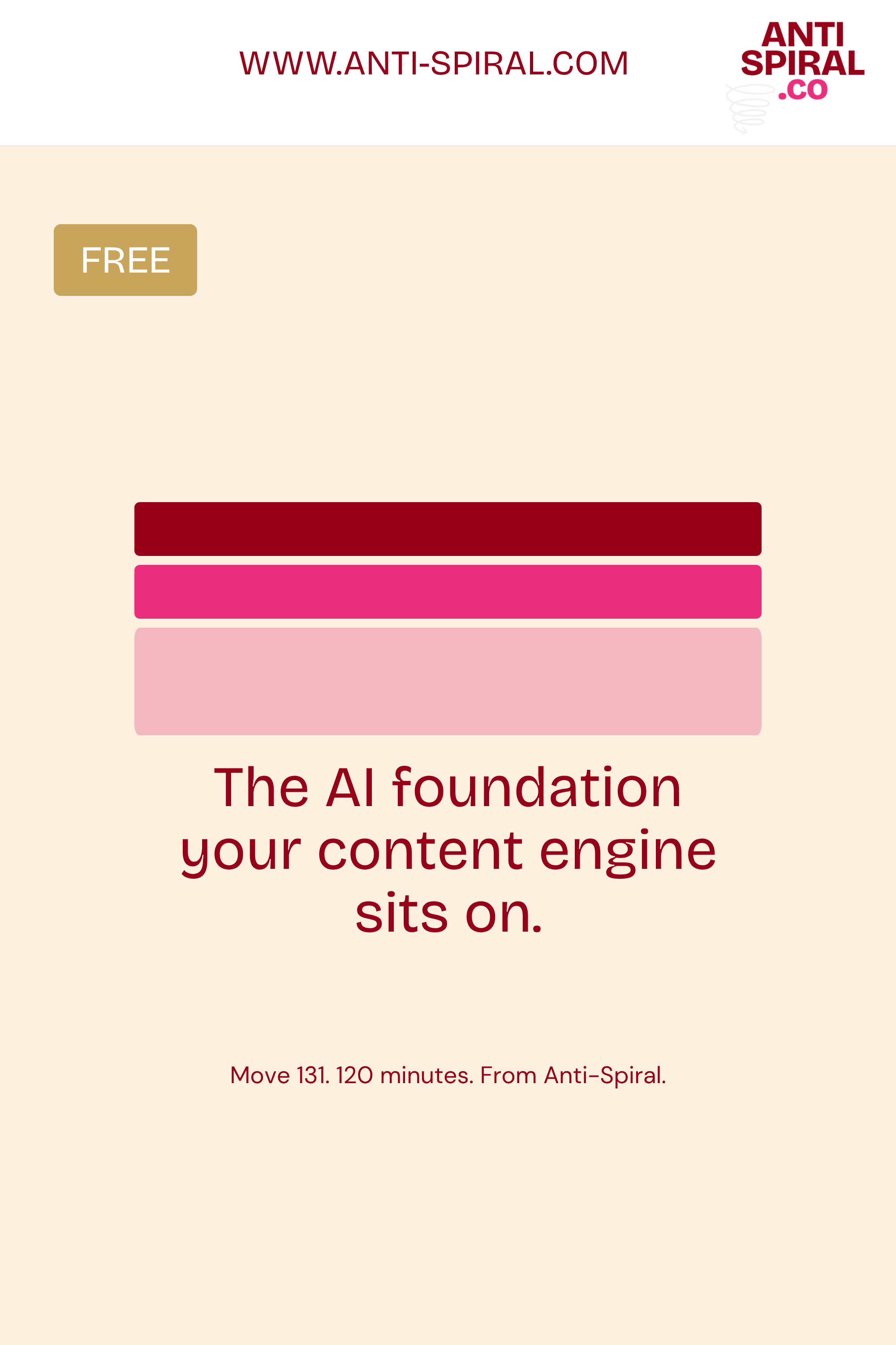 Free AI foundation your small business content engine sits on.