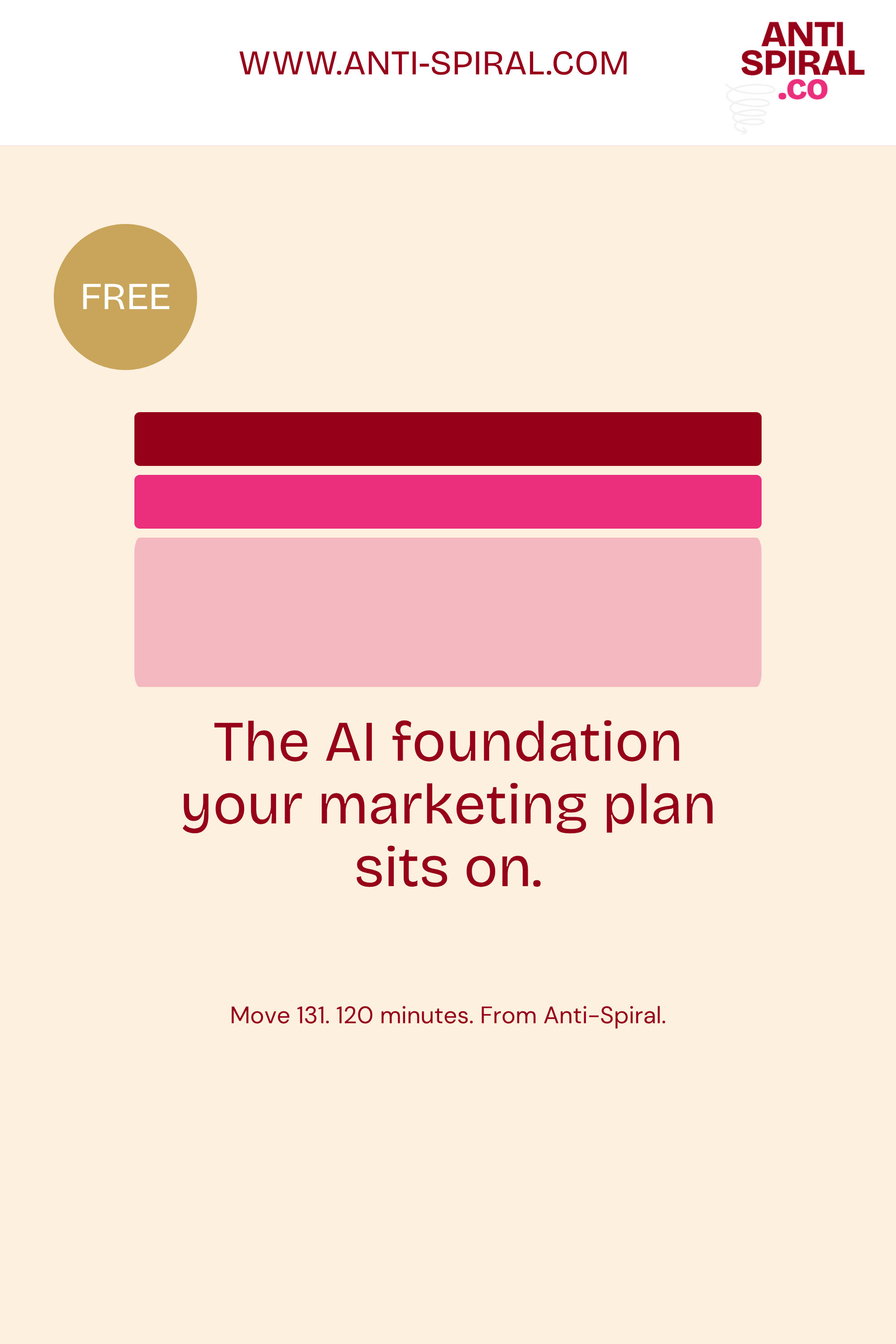 Free AI foundation your small business marketing plan sits on.
