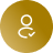 Golden background with a white stylized question mark.