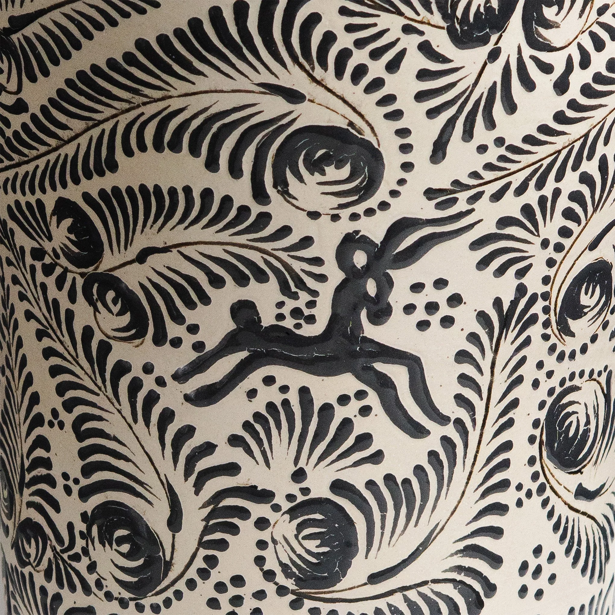 Diseño de talavera negra venado