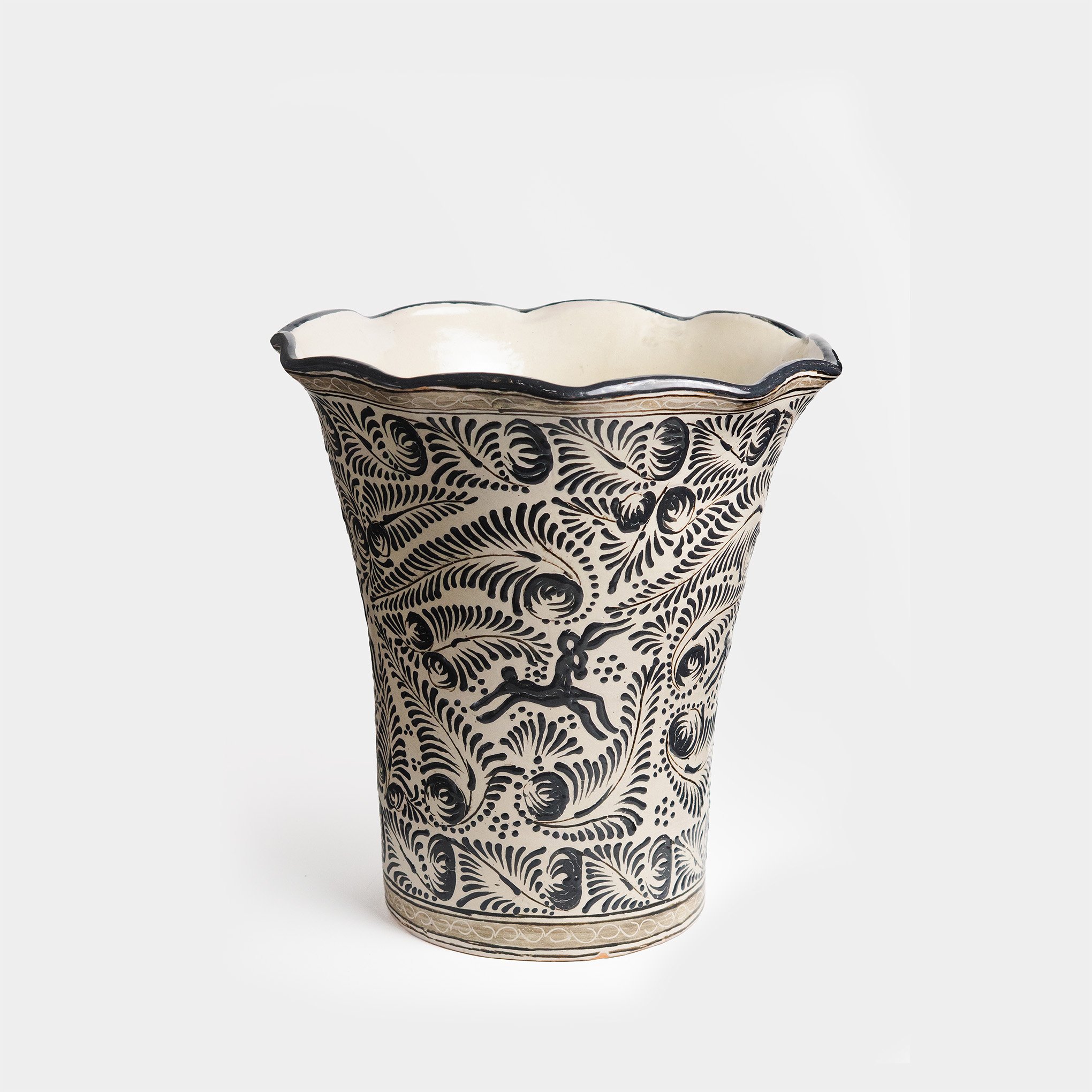 Macetas de talavera poblana