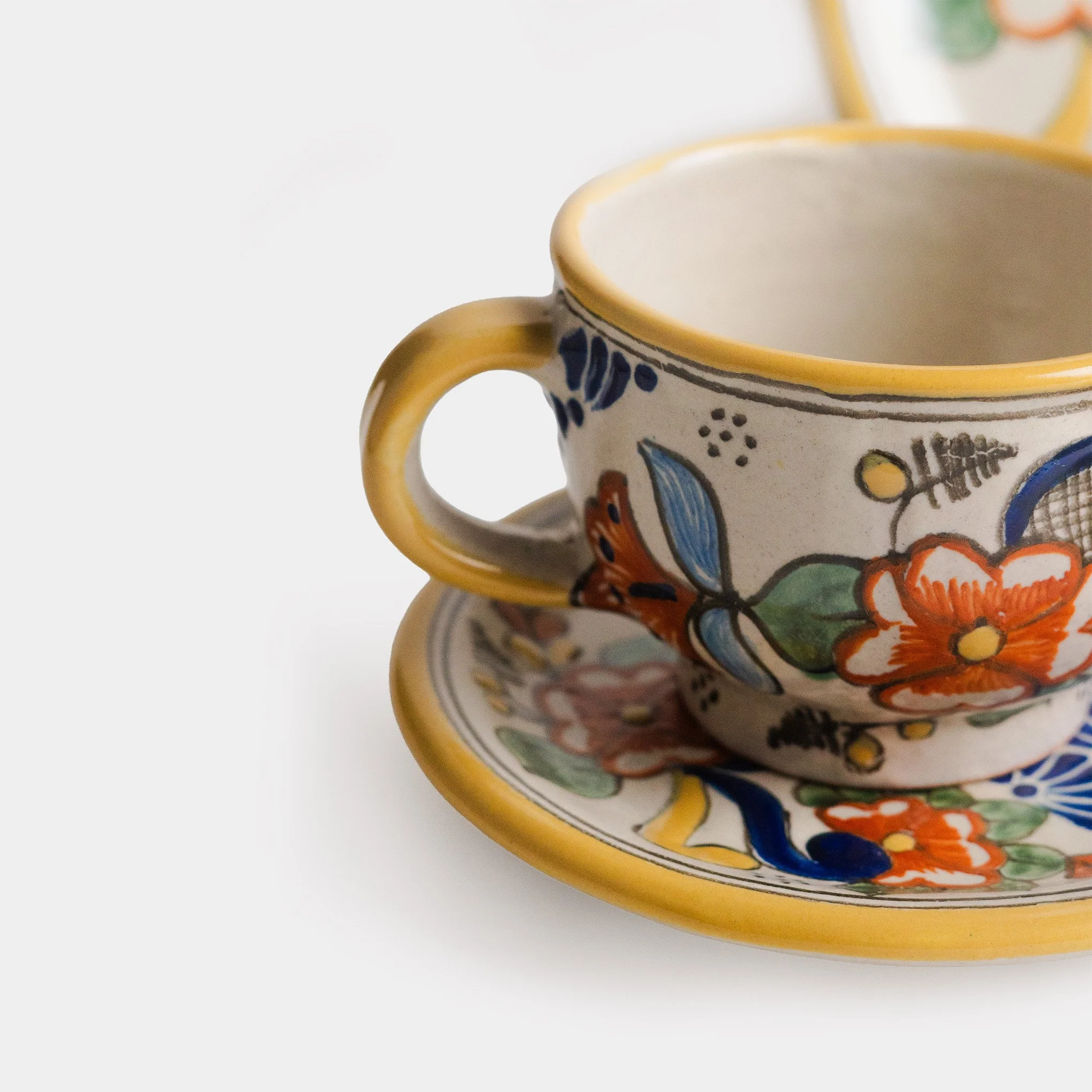 Taza de café de talavera