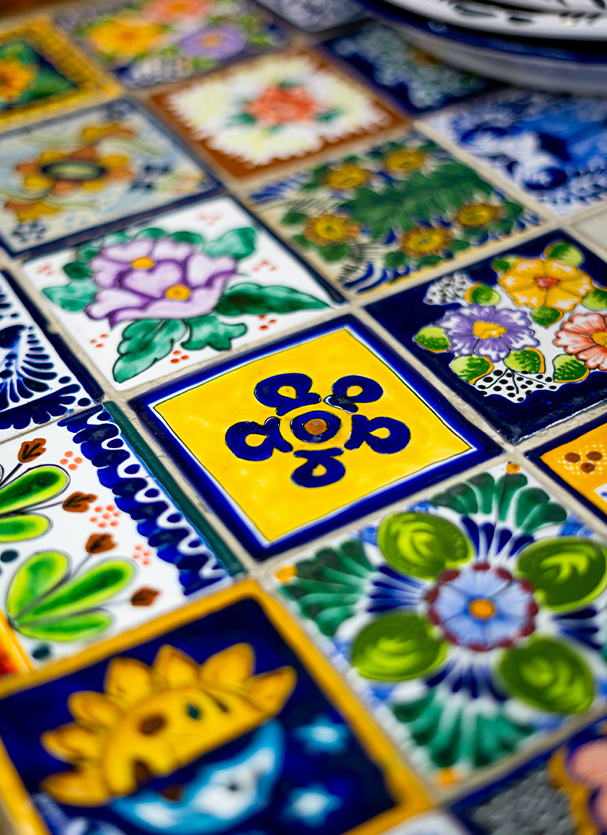 Mosaico de talavera moderna