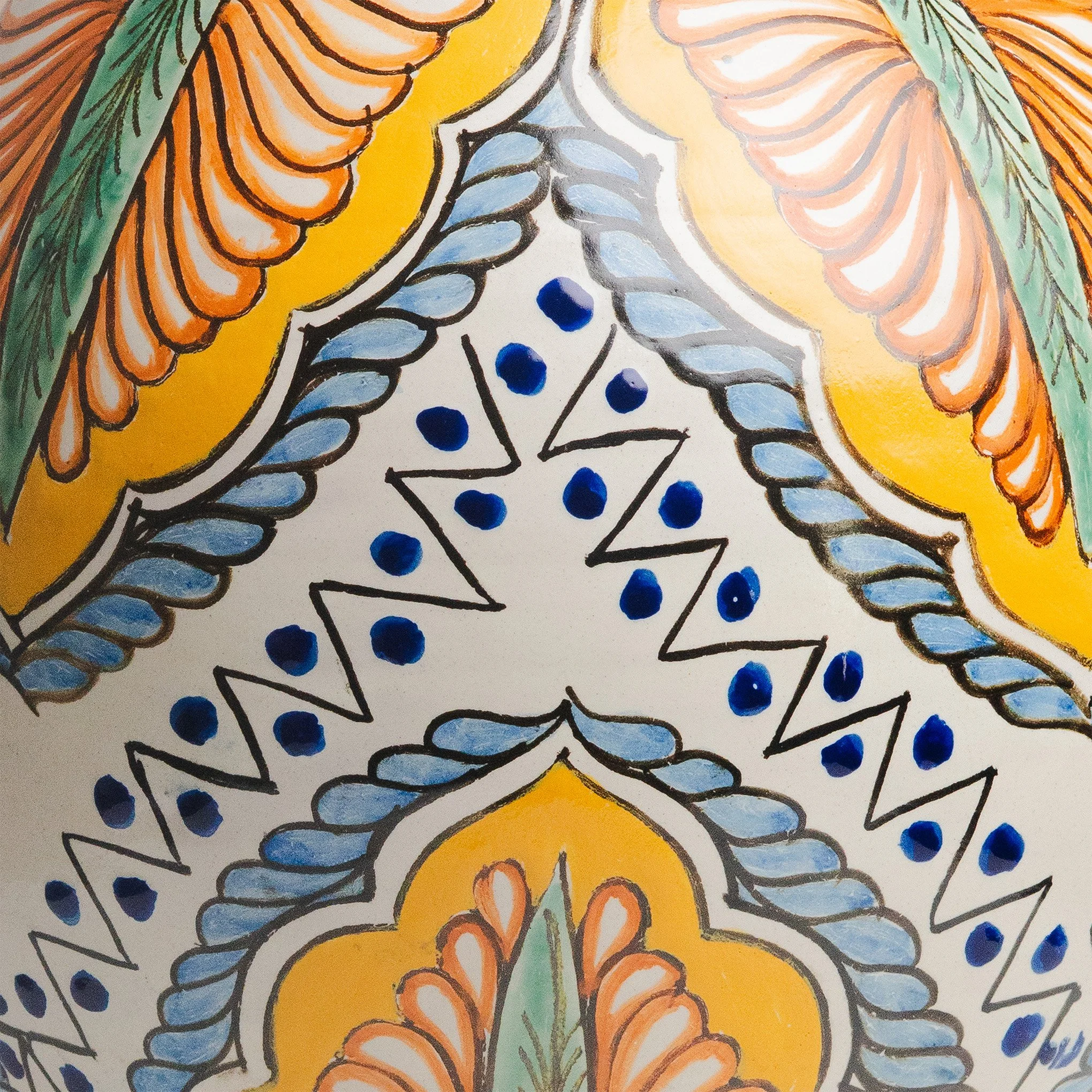 Talavera diseño floral