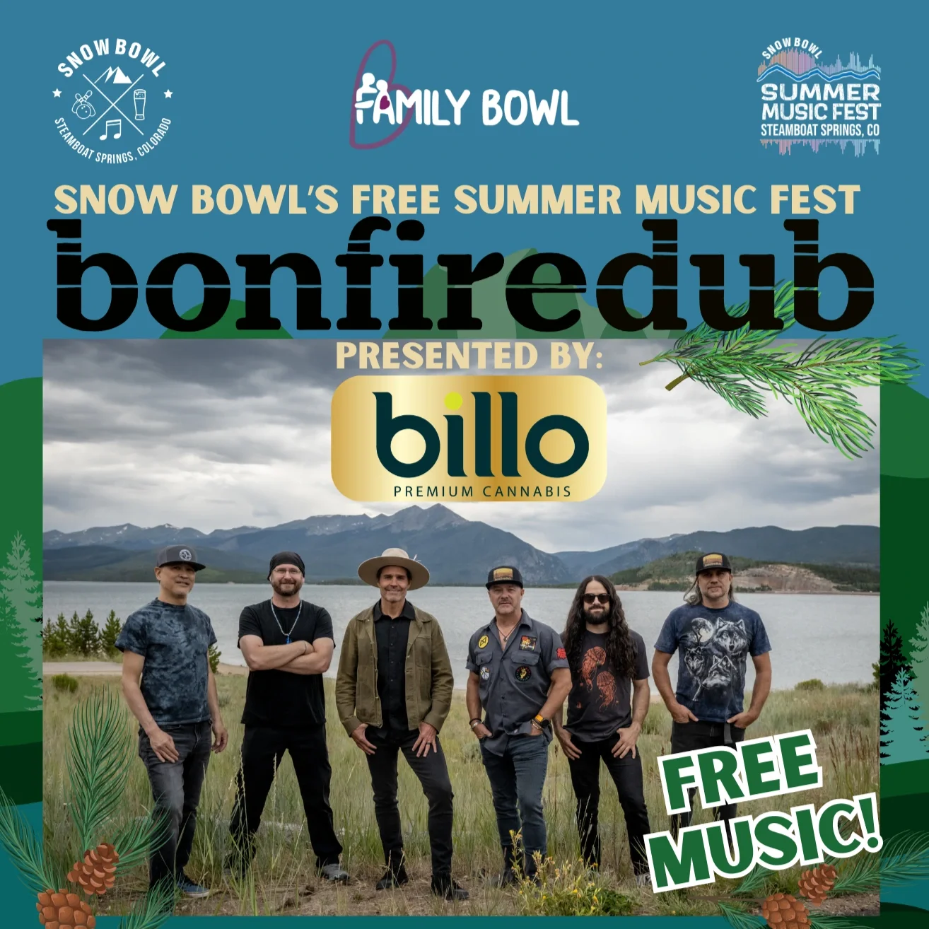 Snow Bowl’s Free Summer Music Fest: Bonfire Dub