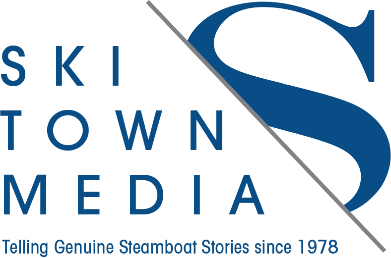 Logo for Ski Town Media with the tagline "Telling Genuine Steamboat Stories since 1978".