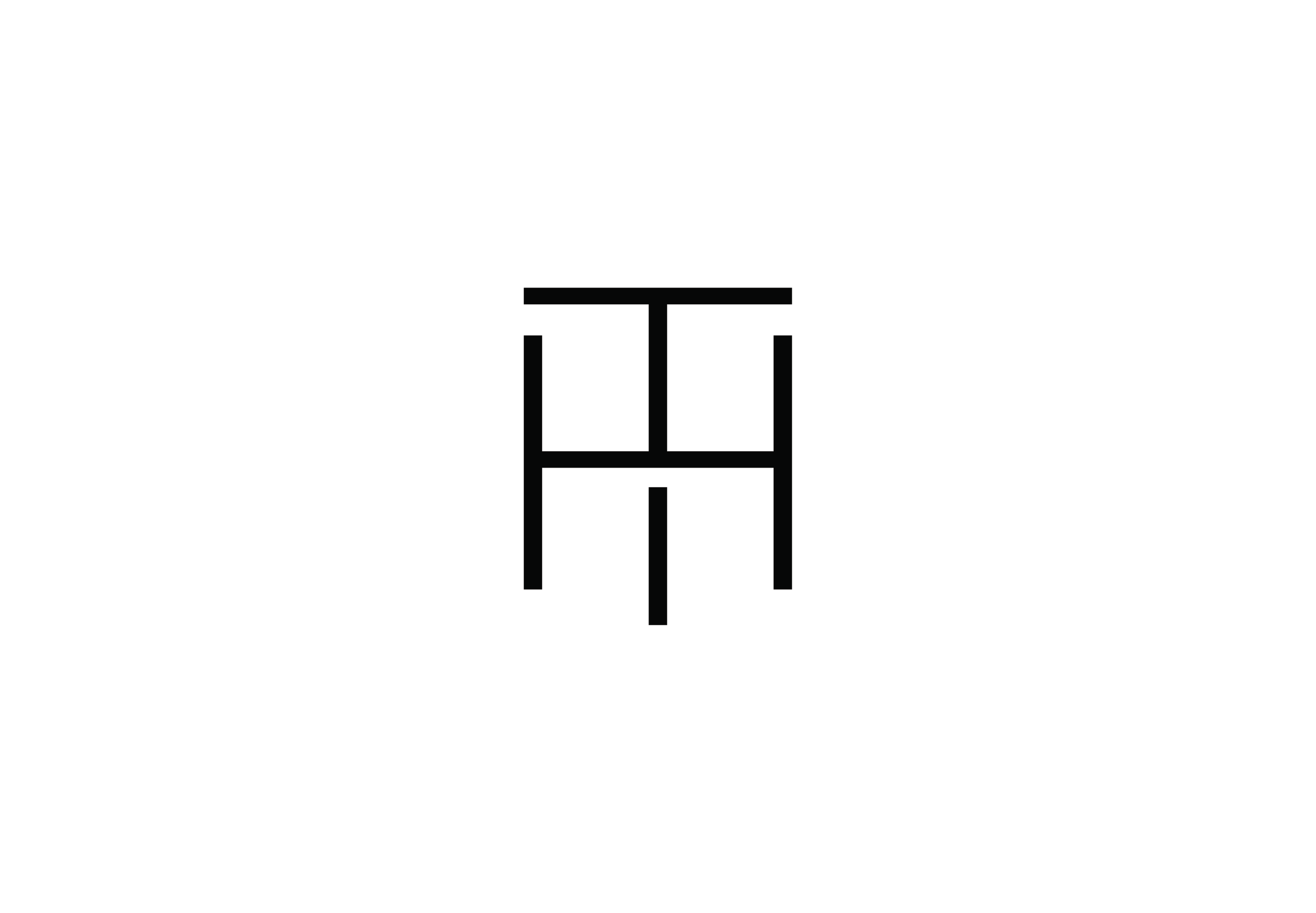 Black and white line drawing of a simple table with four legs, viewed through a transparent octagonal shape.