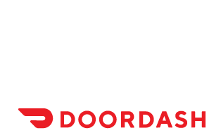 Logo featuring the words "Mile Marker" with a stylized mile marker and the "DoorDash" logo below.