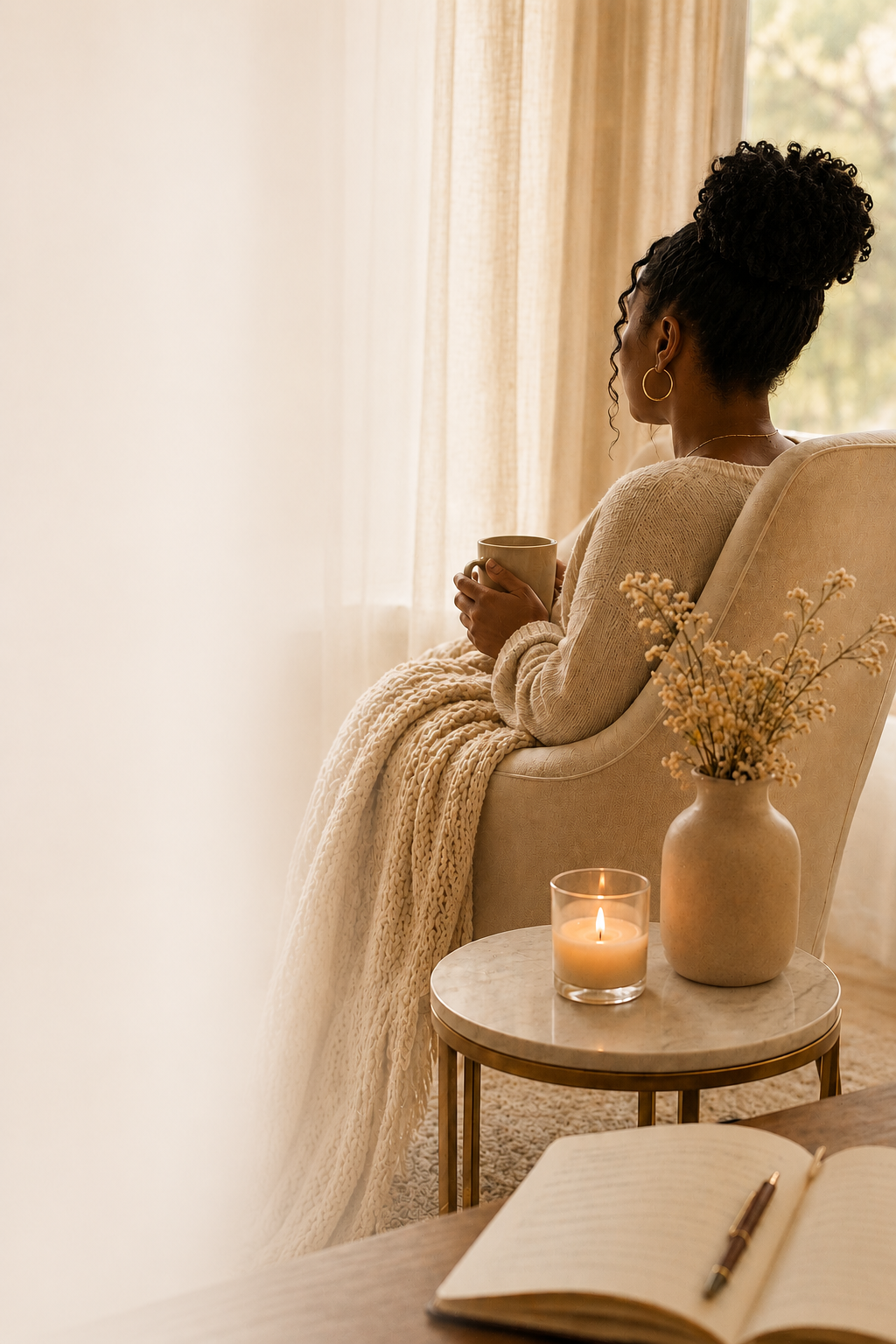 Visualization of personal reflection and emotional healing process