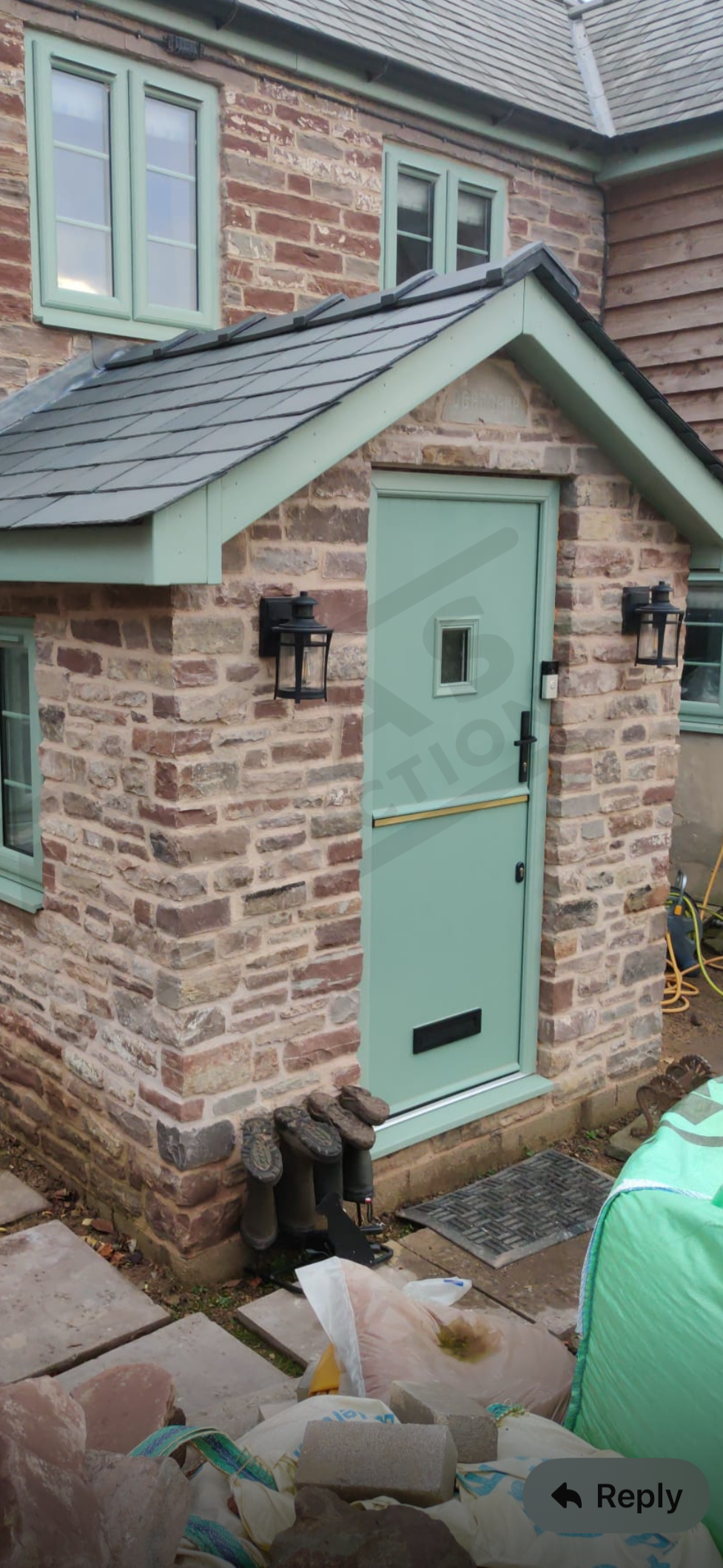 Newbuild porch
