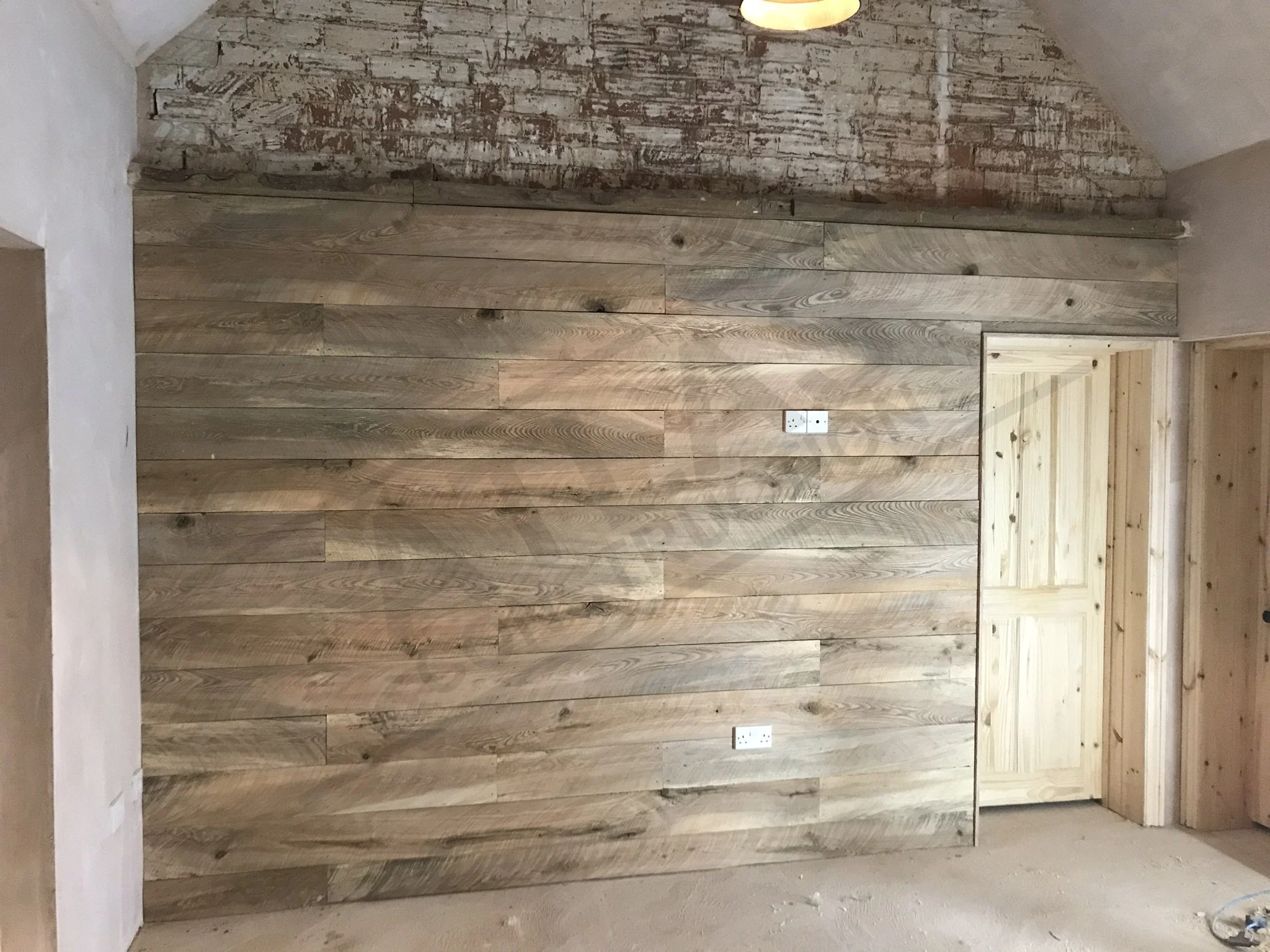 Cladded wall