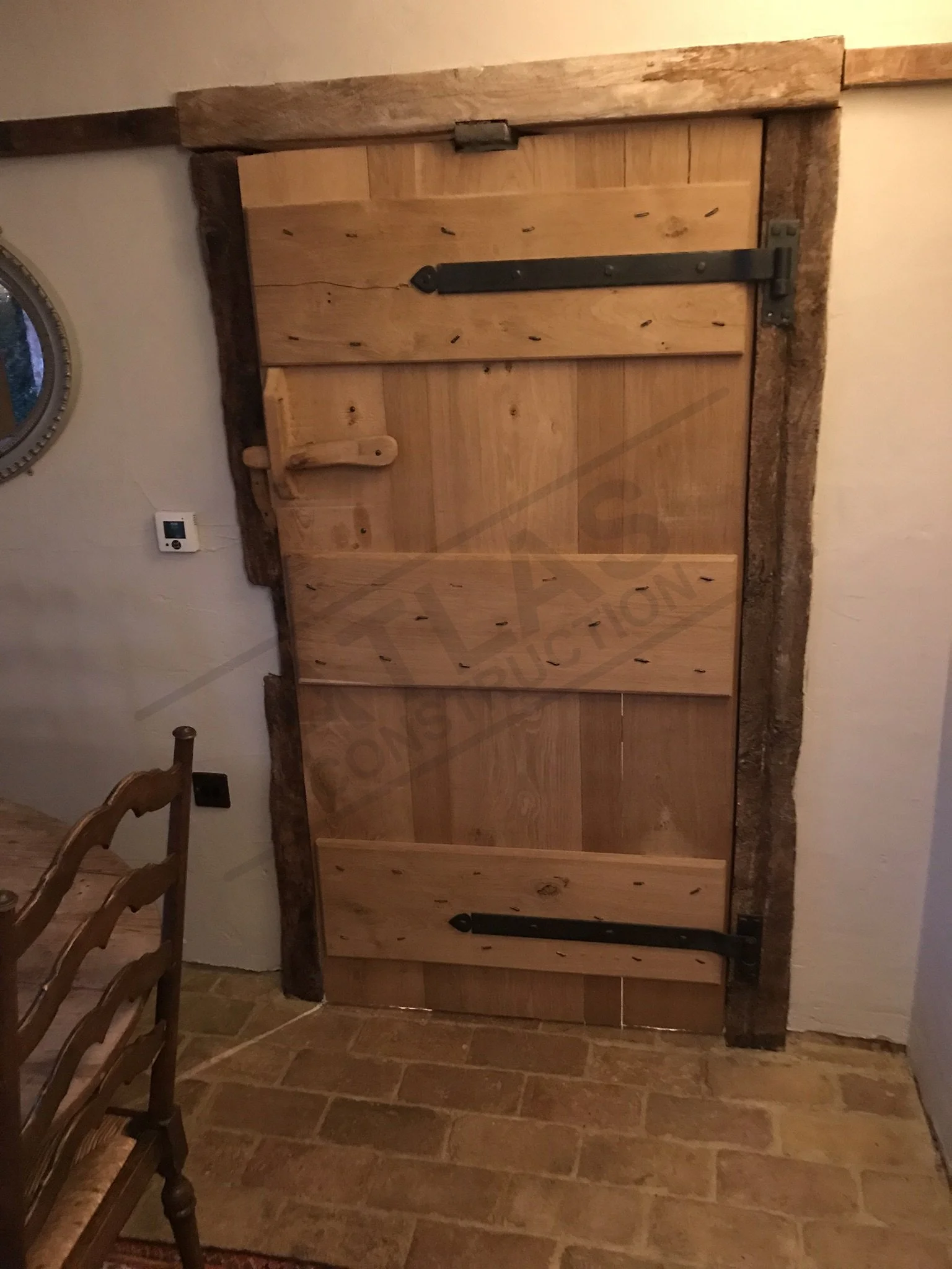 Custom built walls and doors