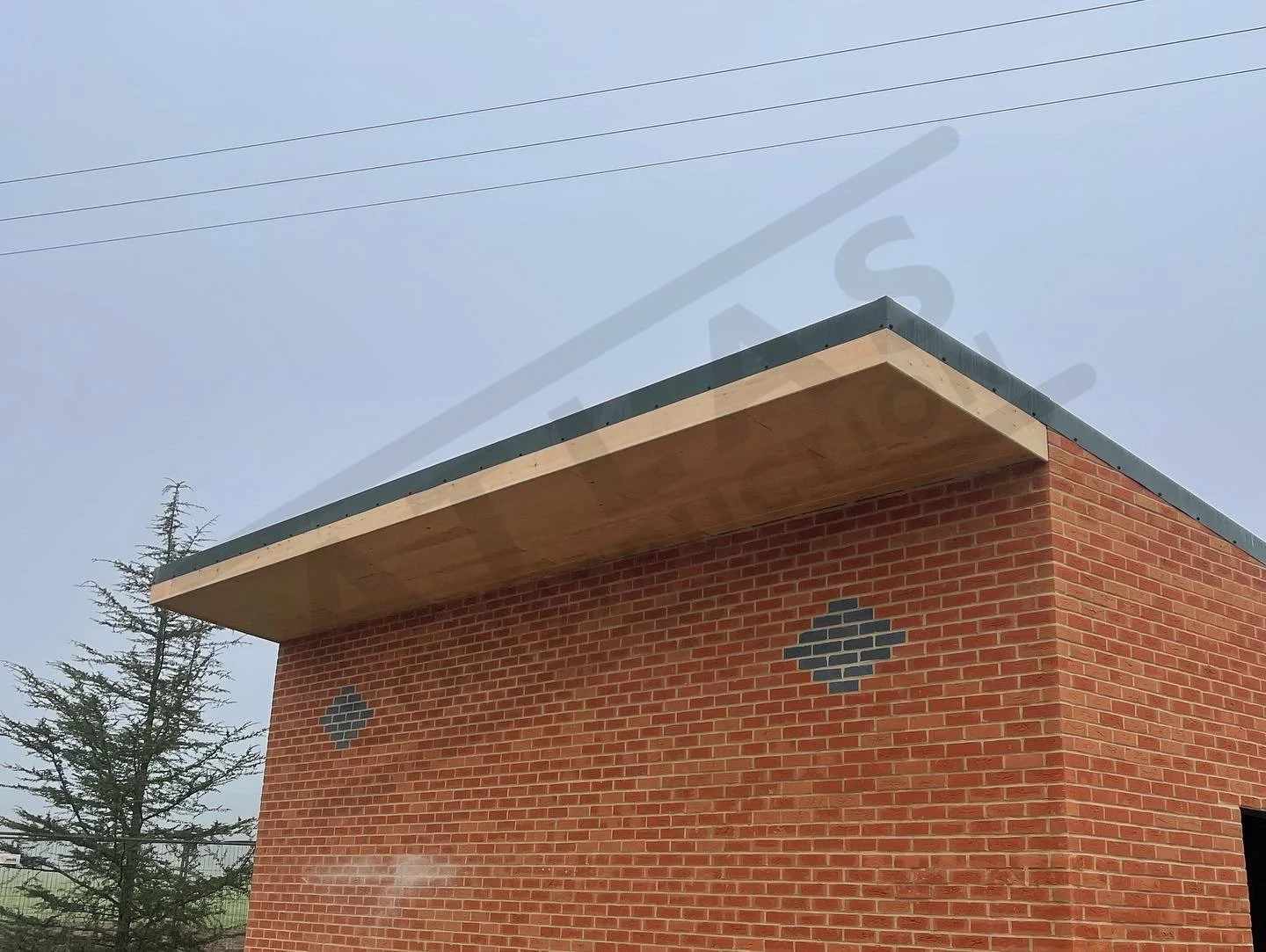 Extended sofit  and cladding