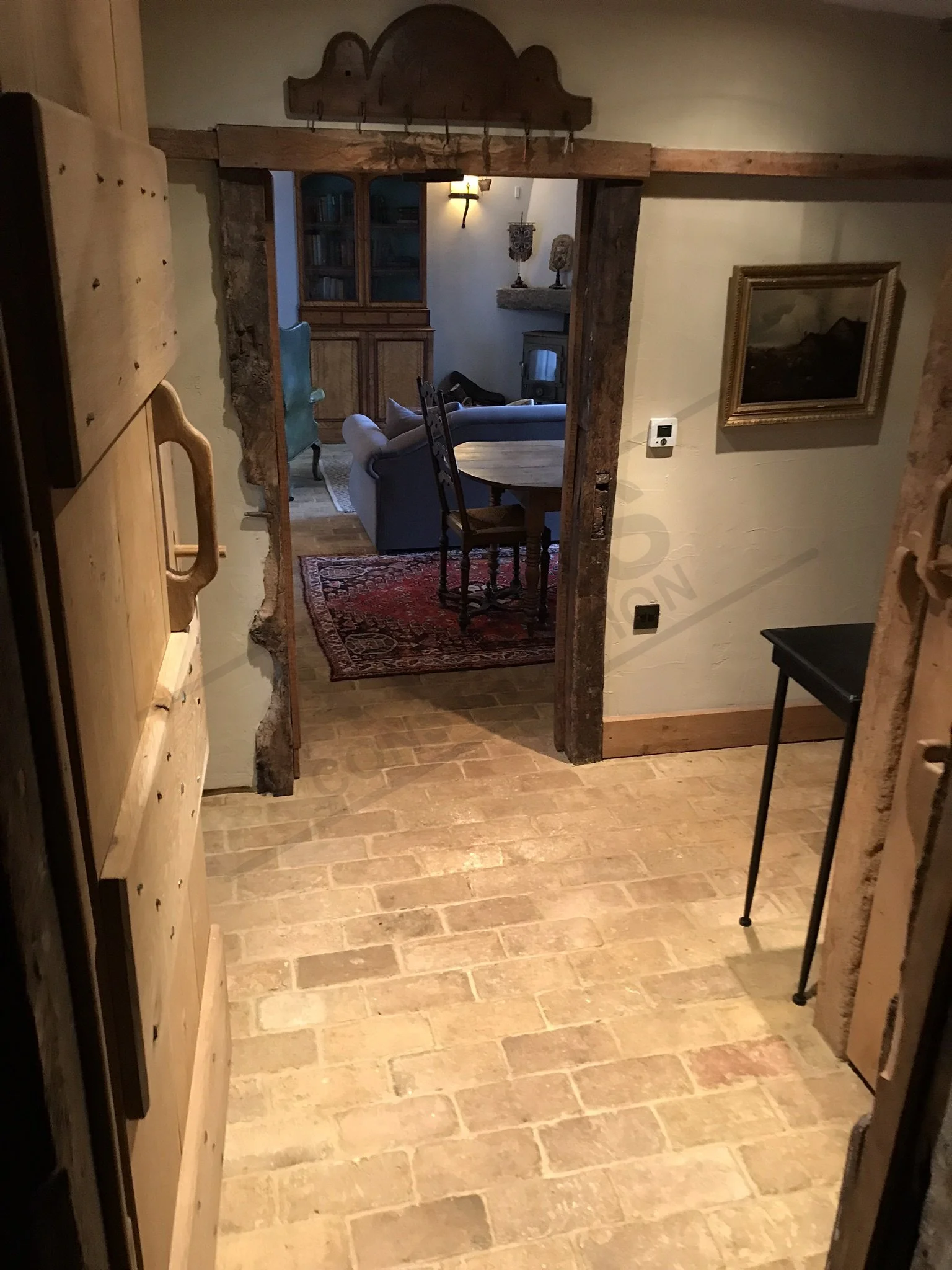 Custom built walls and doors
