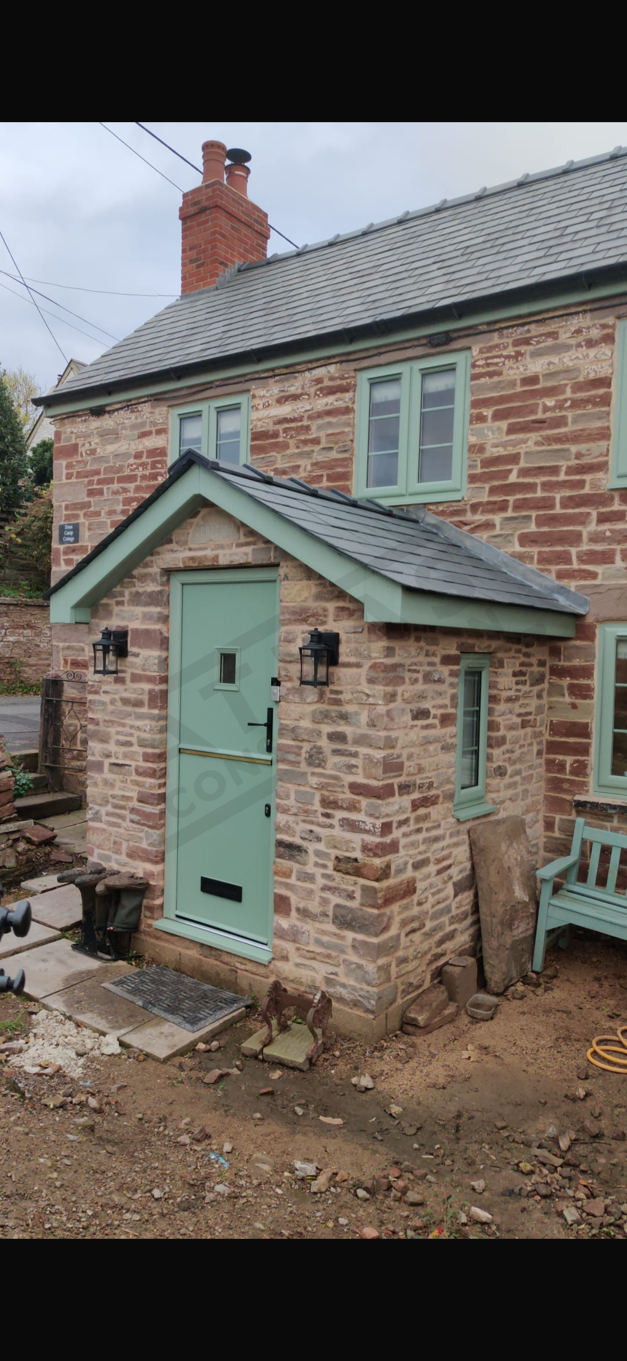 Newbuild porch